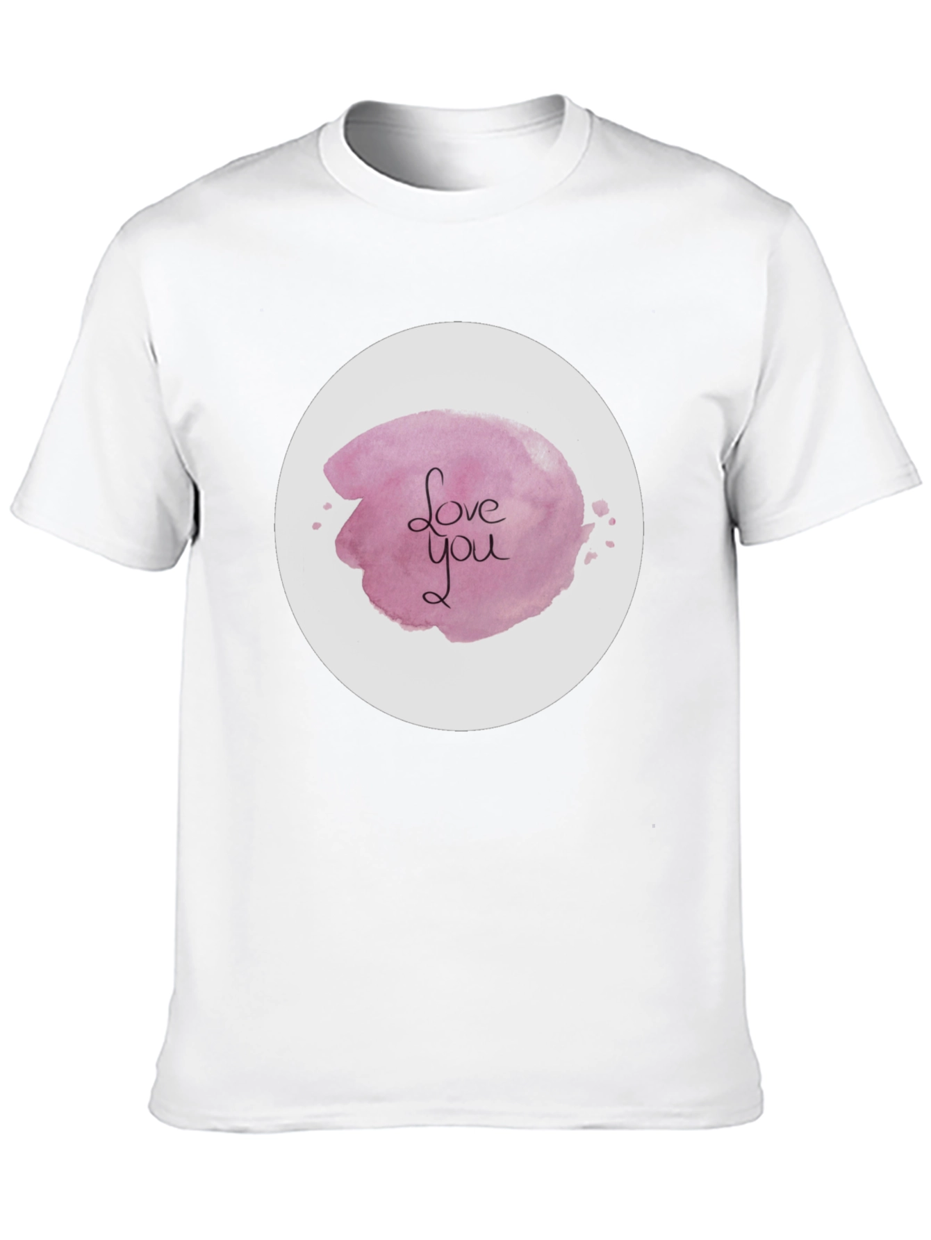 Love You Graphic Tee - Stylish Black Shirt