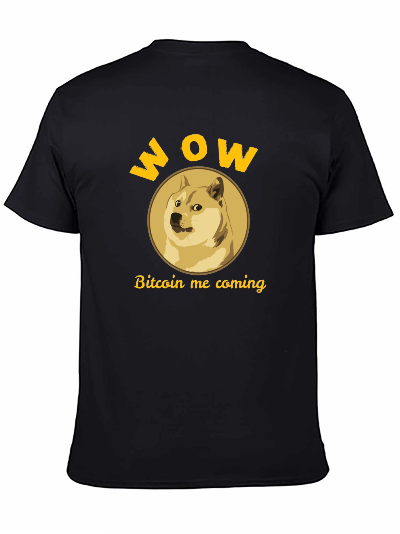 WOW Doge Bitcoin Coming T-Shirt