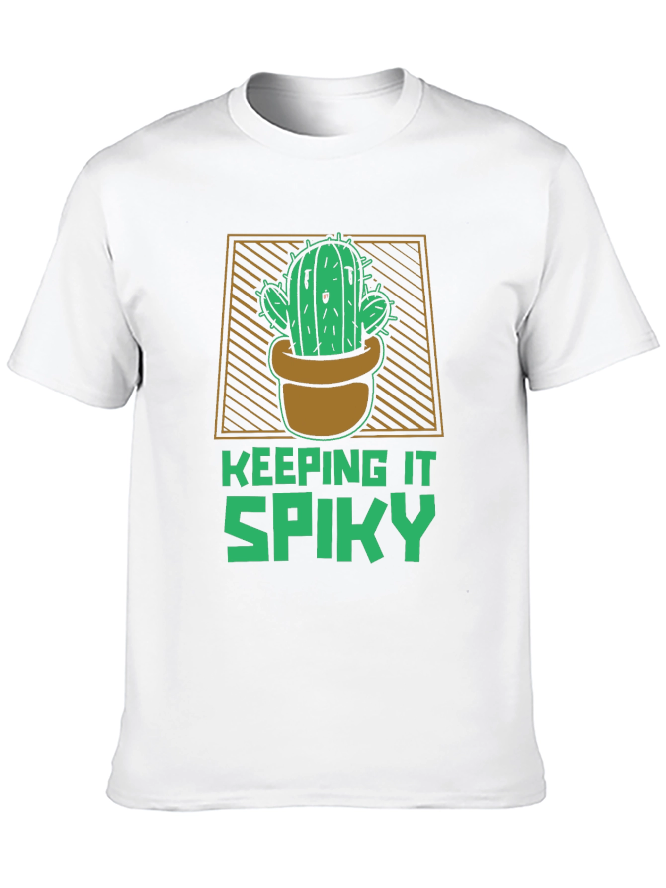 Keeping It Spiky Cactus Graphic T-Shirt