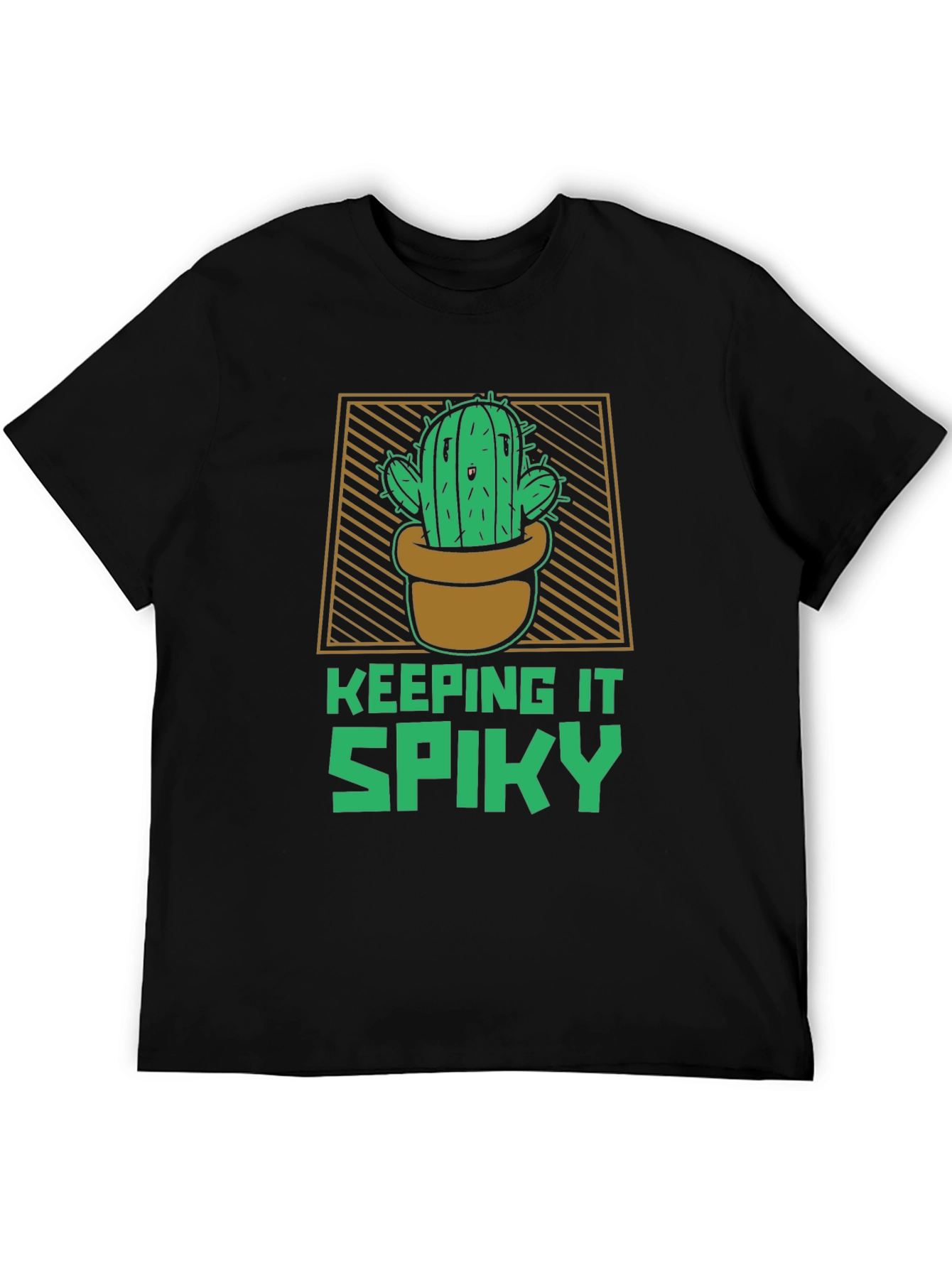 Keeping It Spiky Cactus Graphic T-Shirt