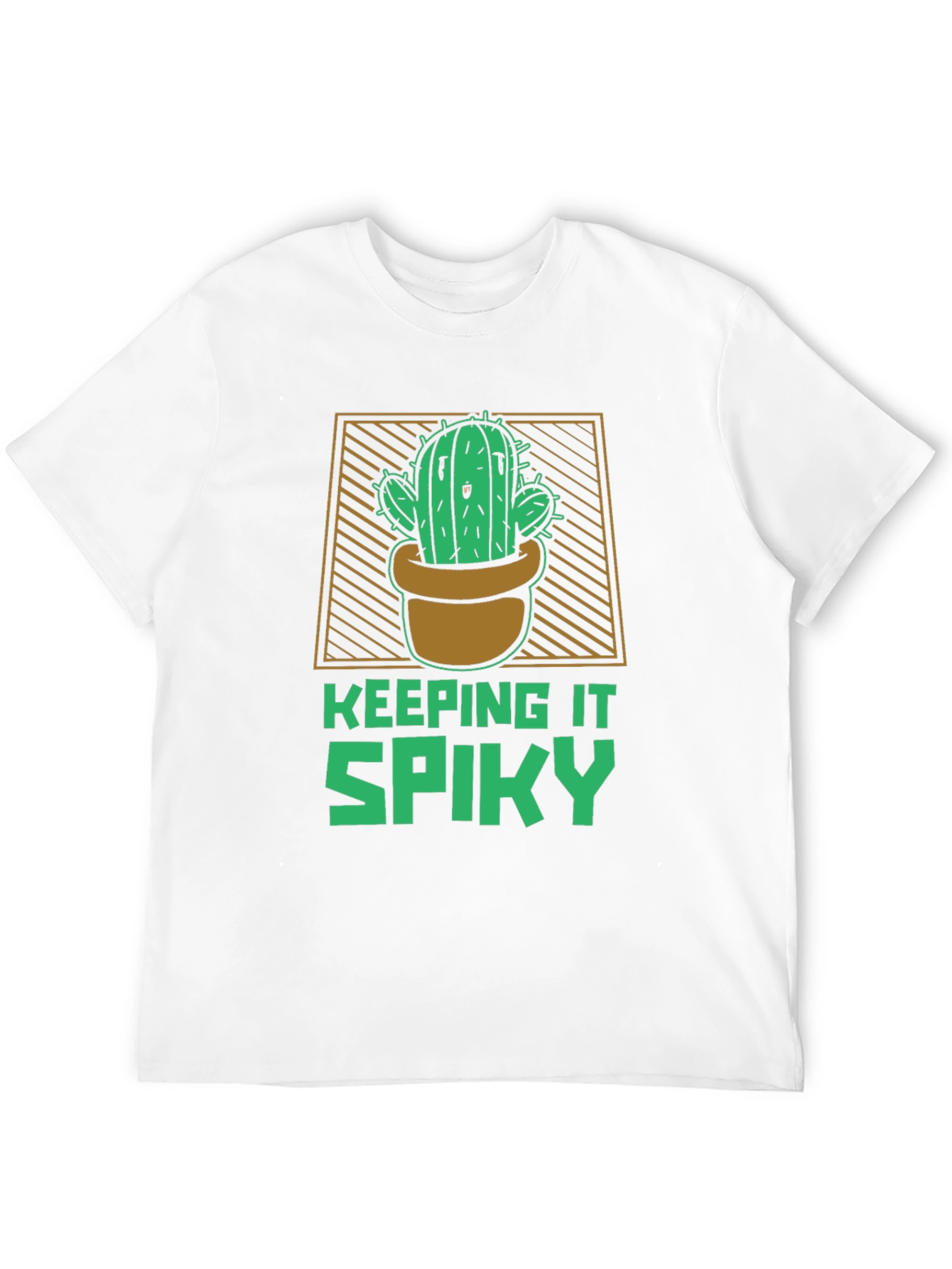 Keeping It Spiky Cactus Graphic T-Shirt