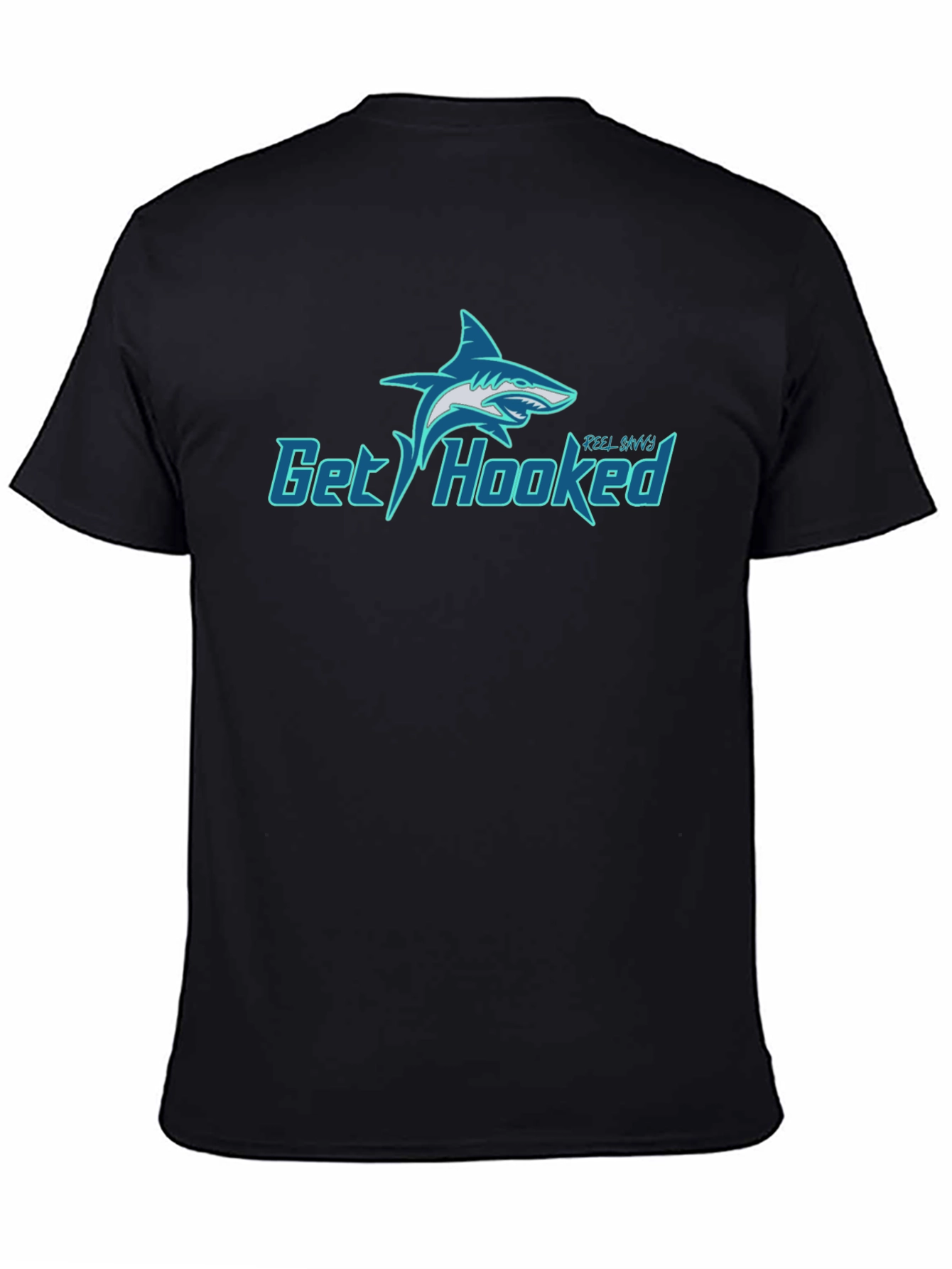 Get Hooked Reel-Savy Shark Graphic Tee