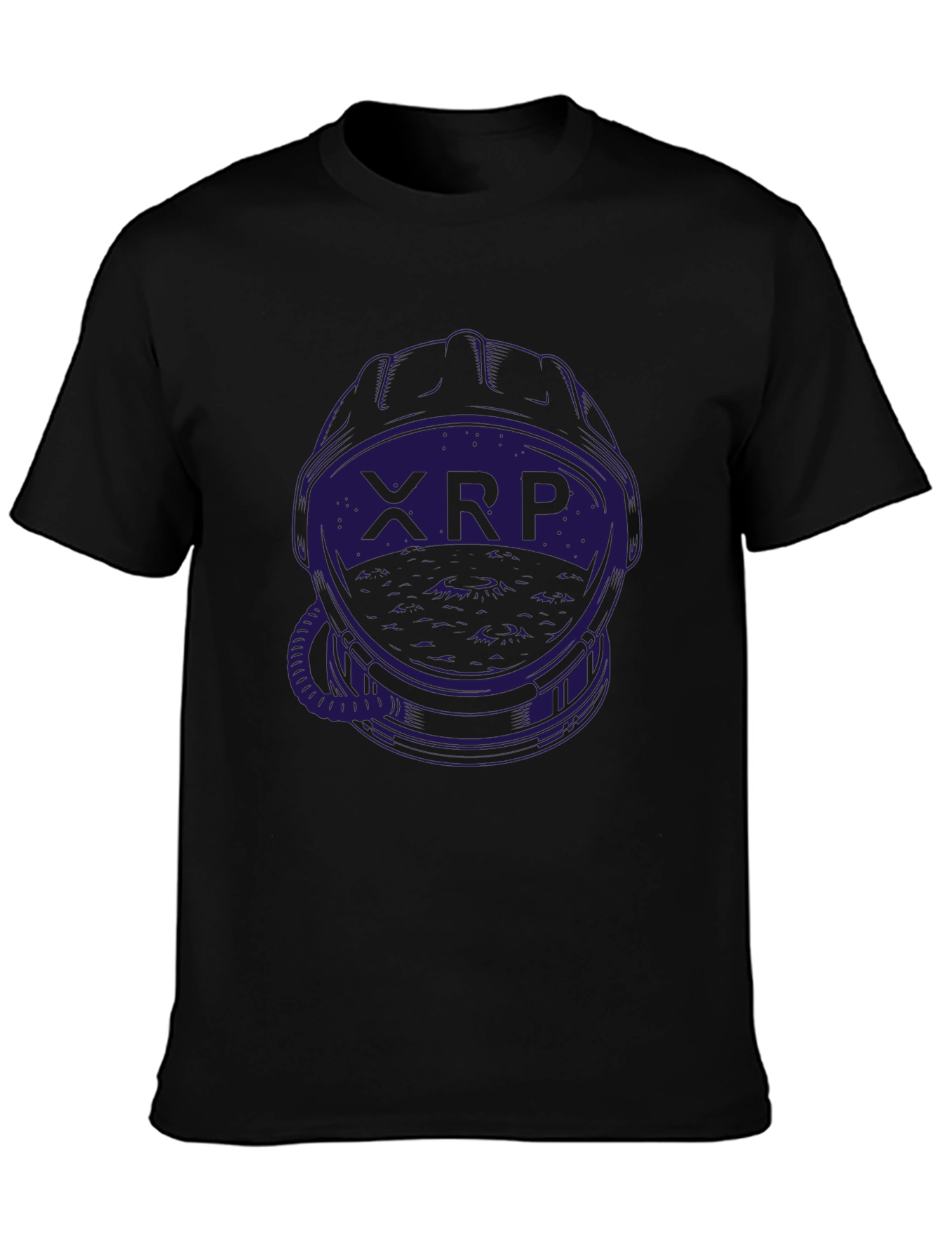 XRP Astronaut Helmet Graphic T-Shirt