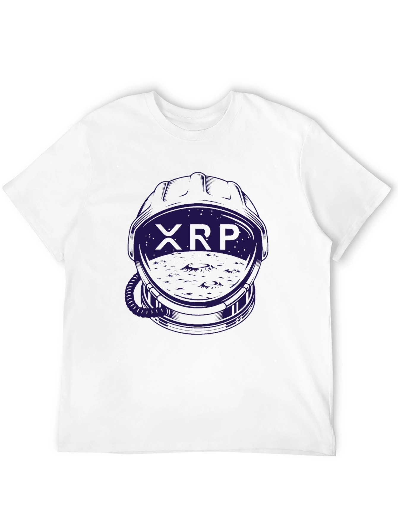 XRP Astronaut Helmet Graphic T-Shirt