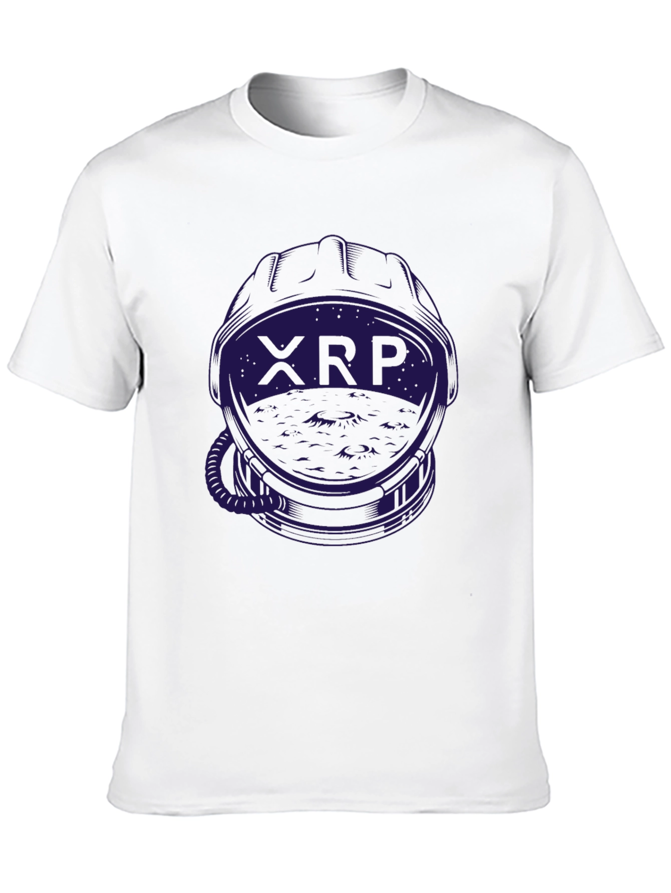XRP Astronaut Helmet Graphic T-Shirt