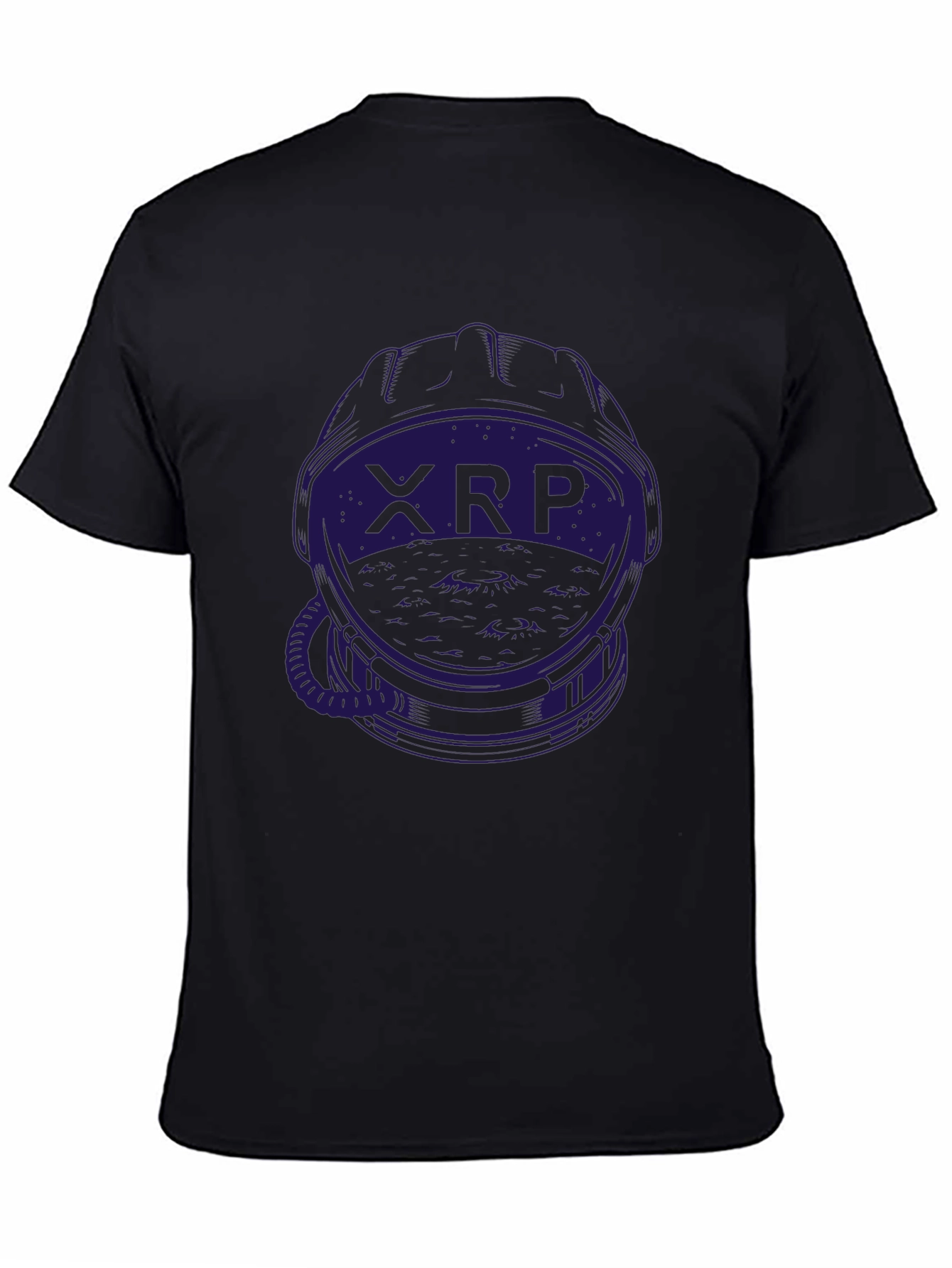 XRP Astronaut Helmet Graphic T-Shirt