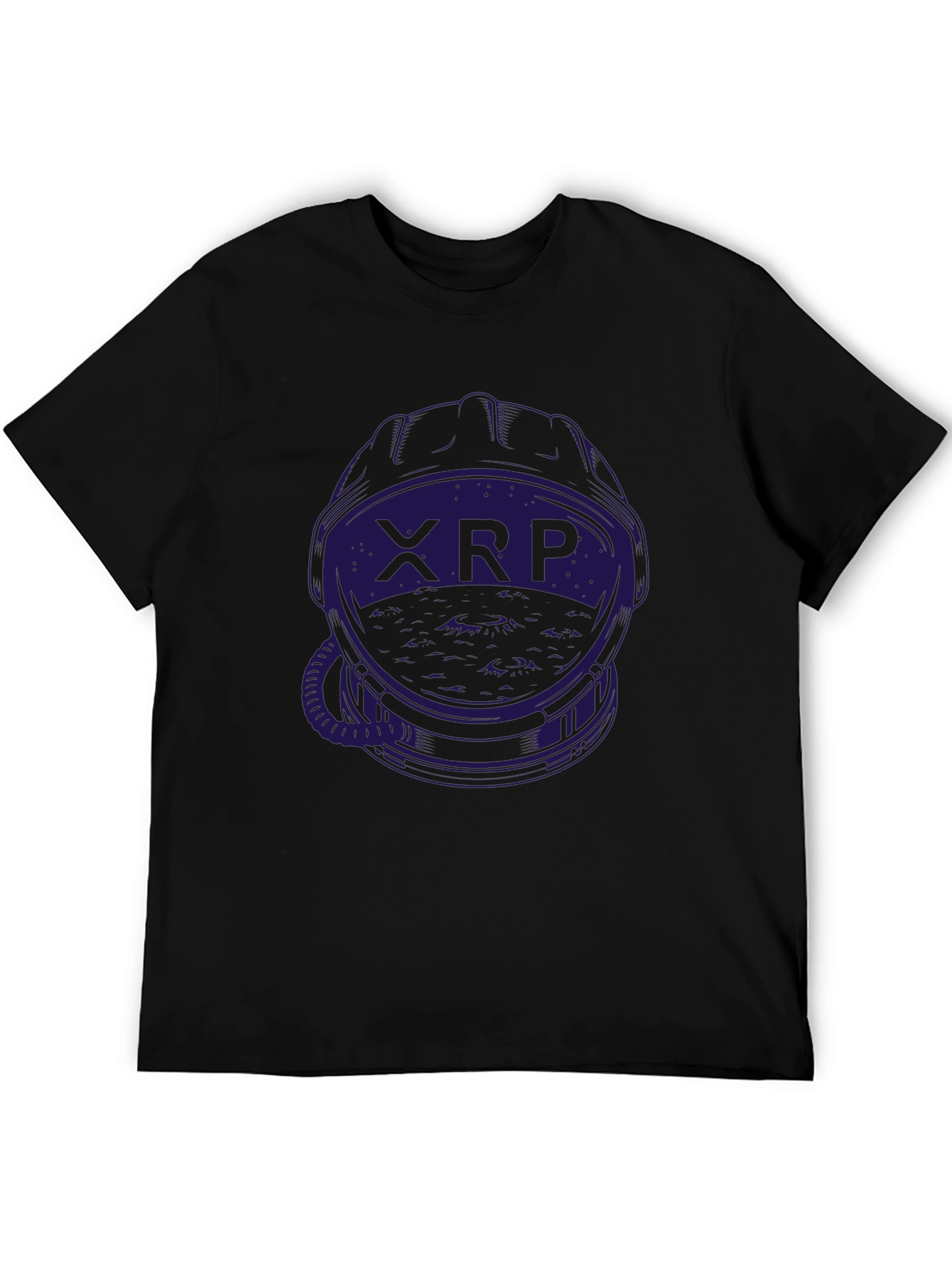 XRP Astronaut Helmet Graphic T-Shirt