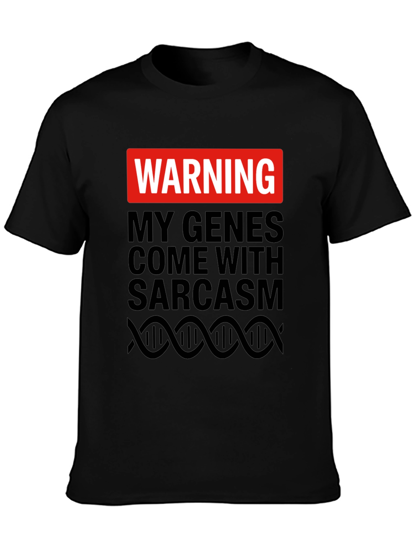 Warning Sarcasm Genes T-Shirt