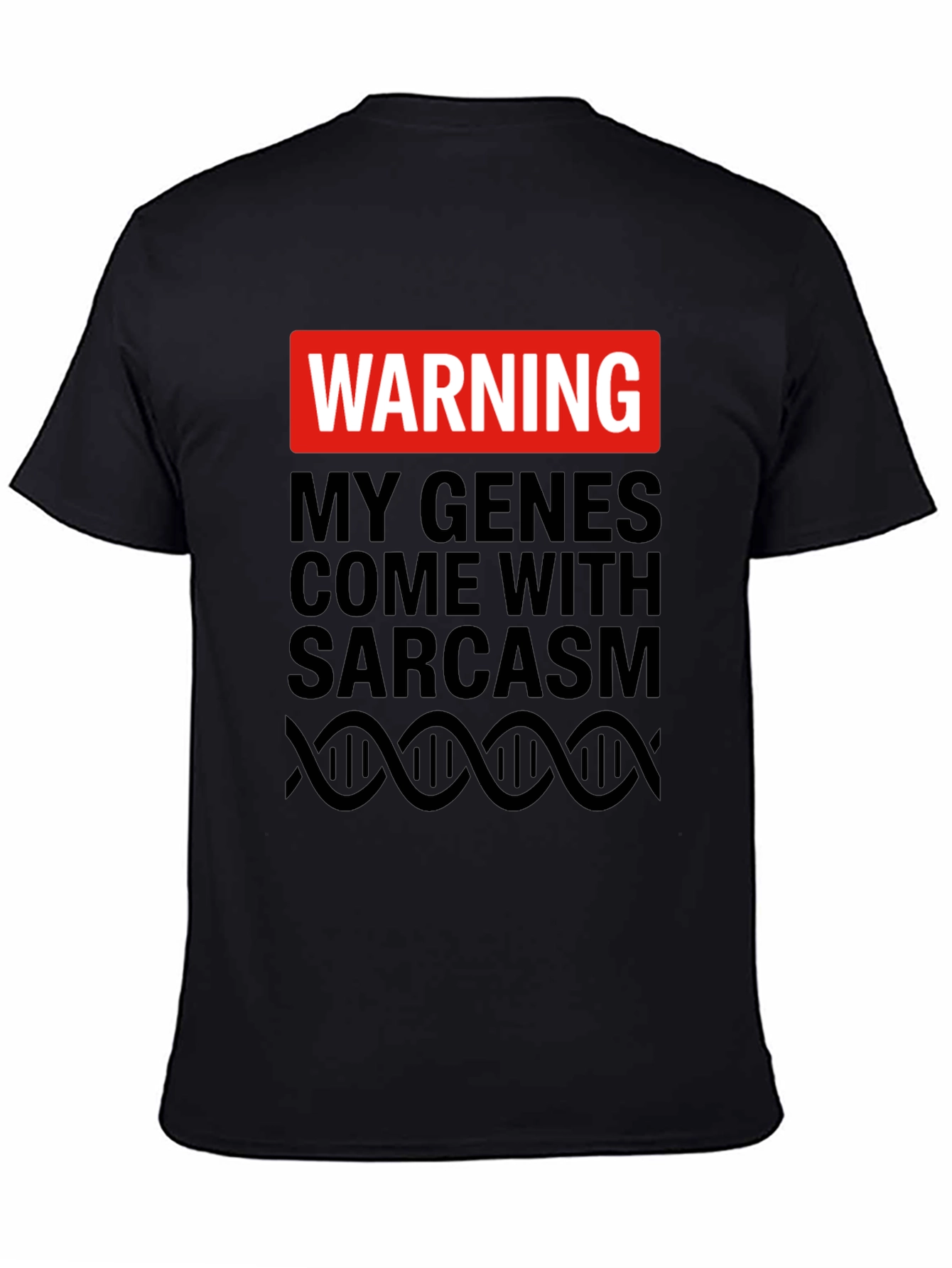Warning Sarcasm Genes T-Shirt