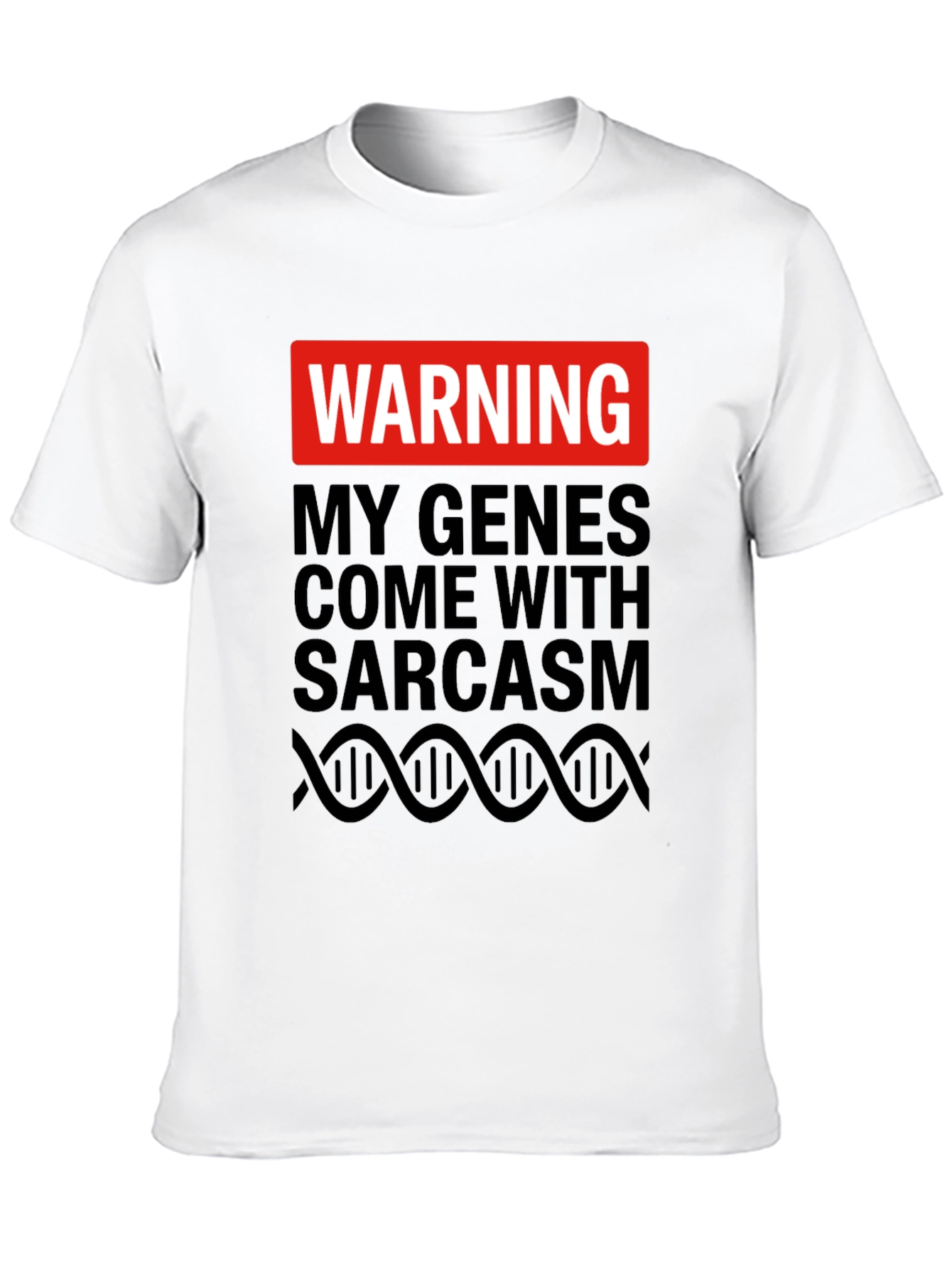 Warning Sarcasm Genes T-Shirt