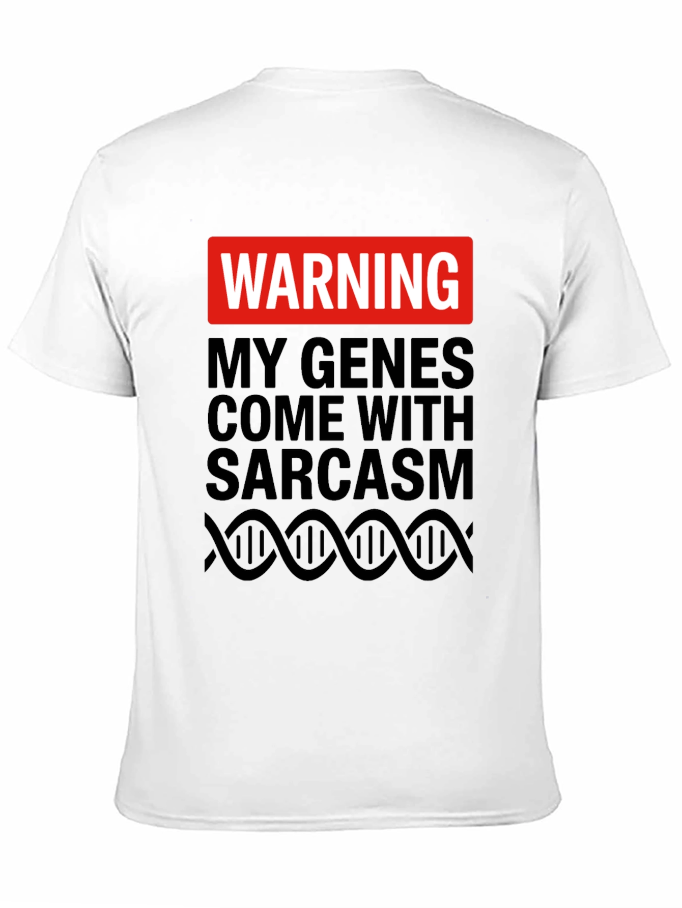 Warning Sarcasm Genes T-Shirt
