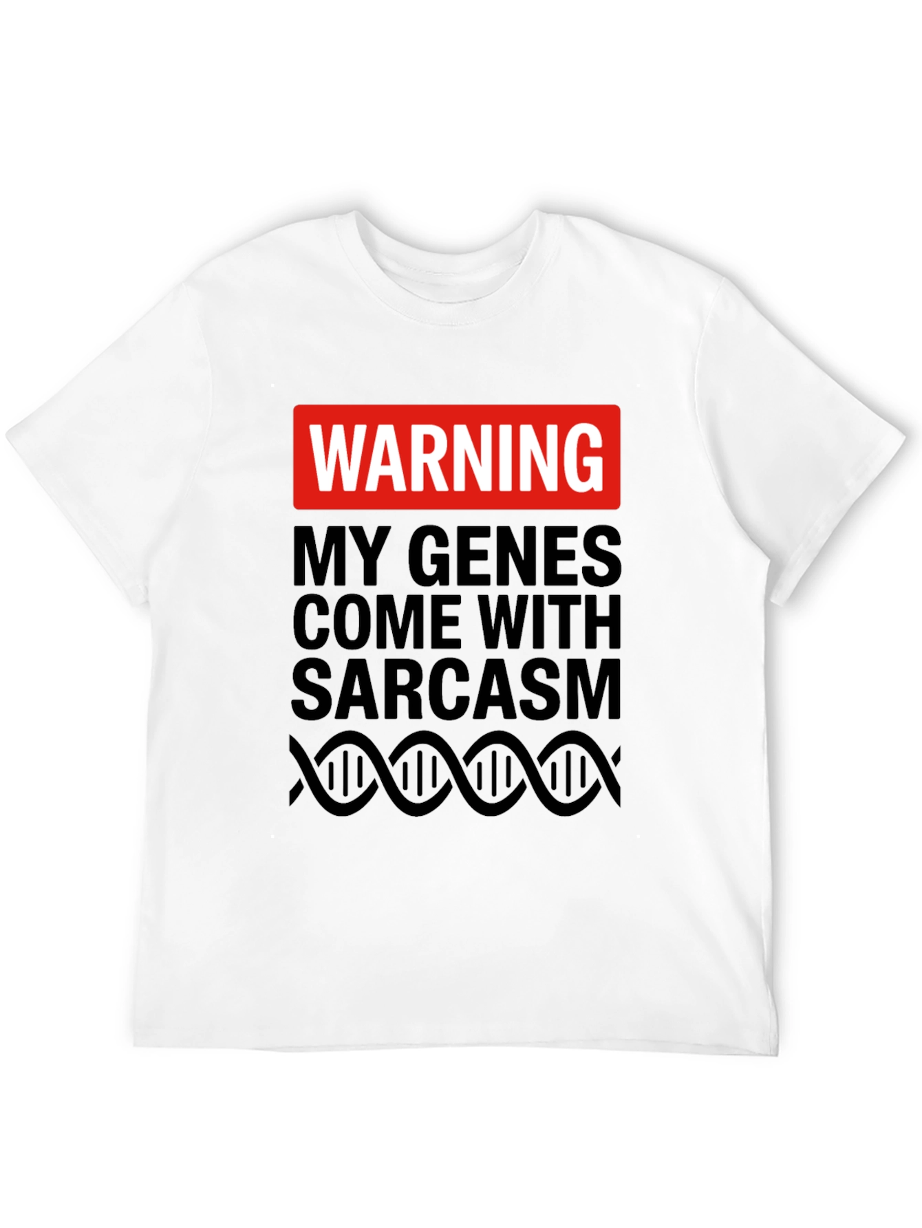 Warning Sarcasm Genes T-Shirt