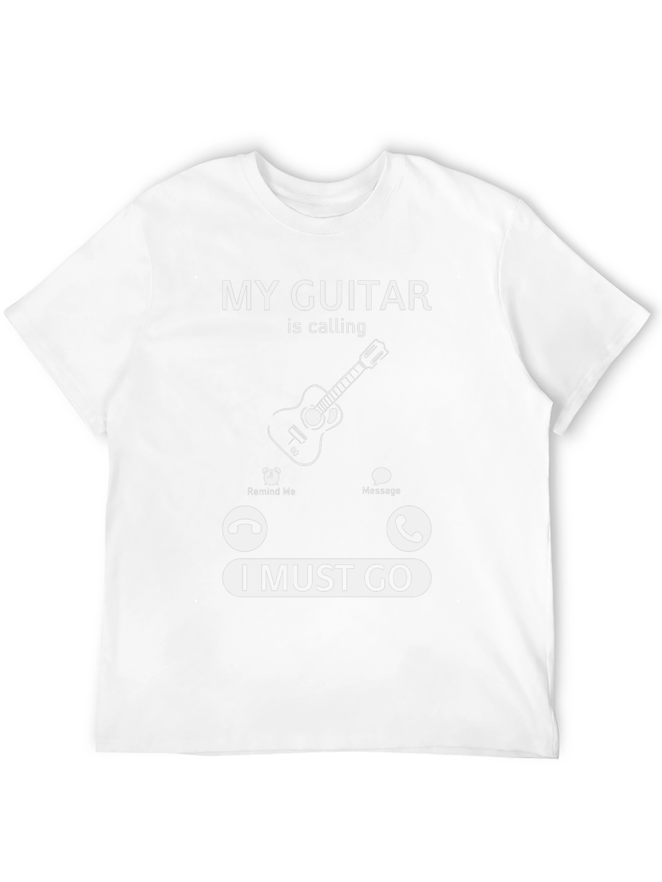 Guitar Calling T-Shirt - Musicians Must-Have Tee