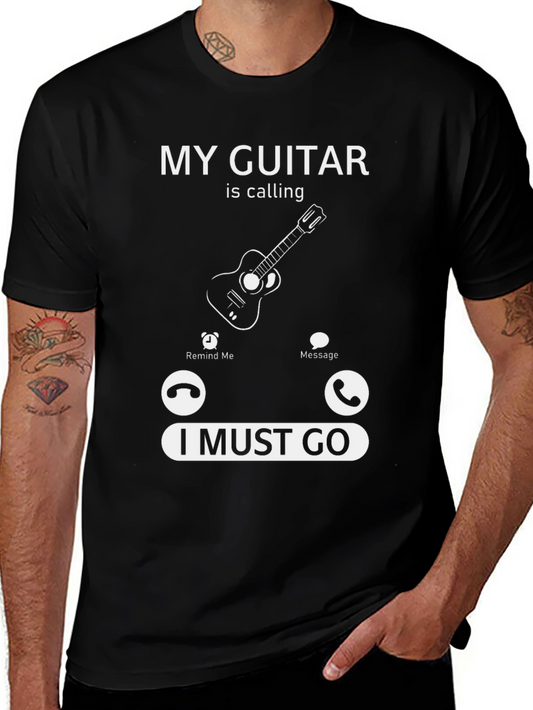 Guitar Calling T-Shirt - Musicians Must-Have Tee