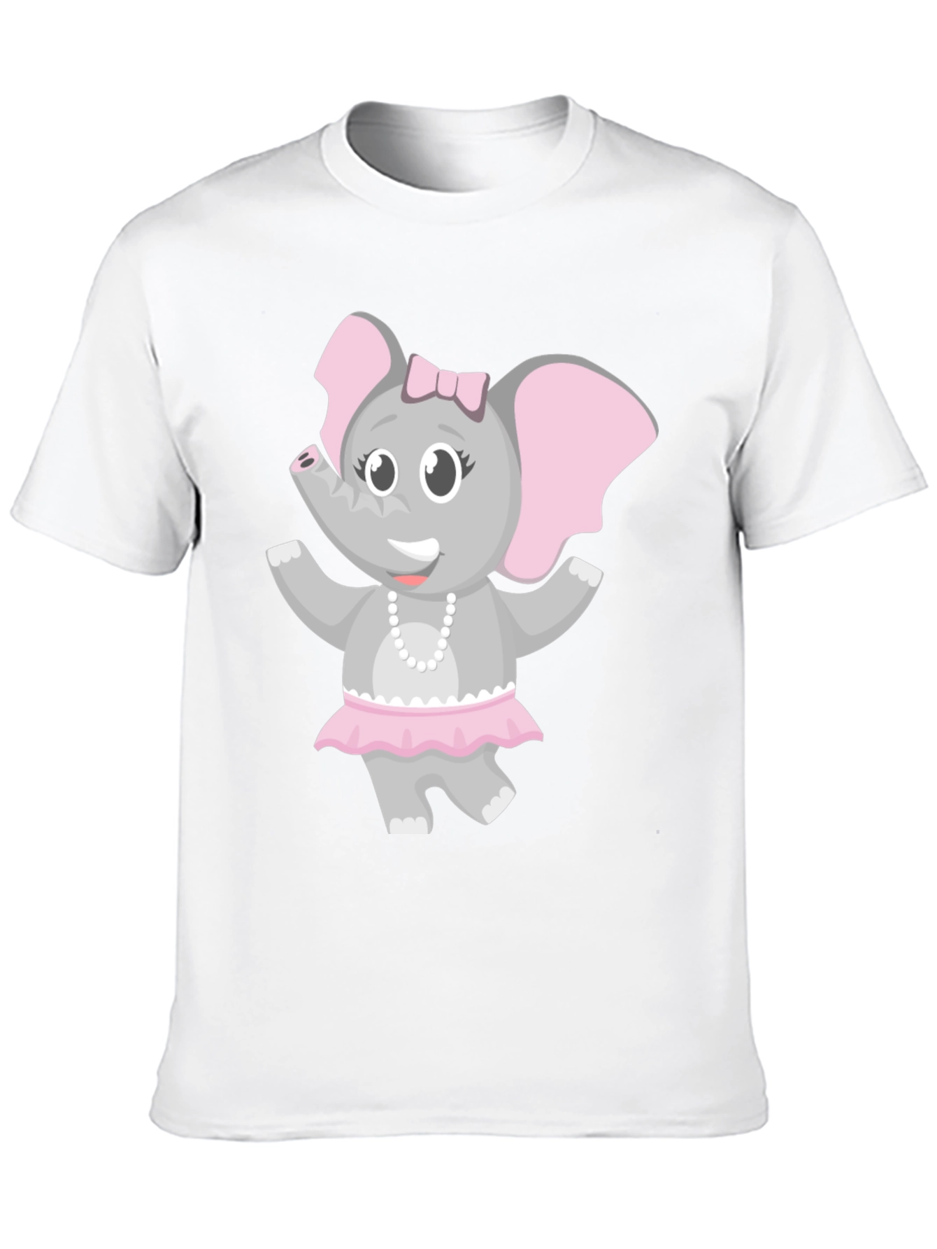 Cute Elephant Girl T-Shirt