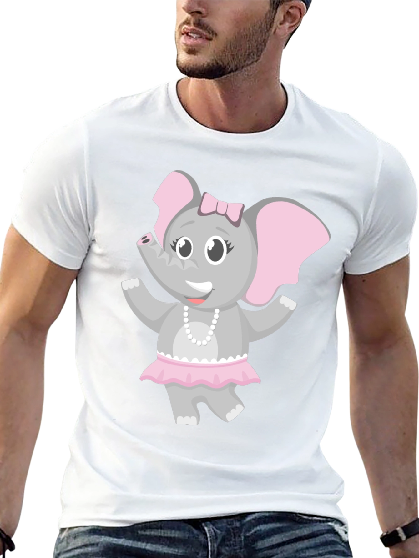 Cute Elephant Girl T-Shirt