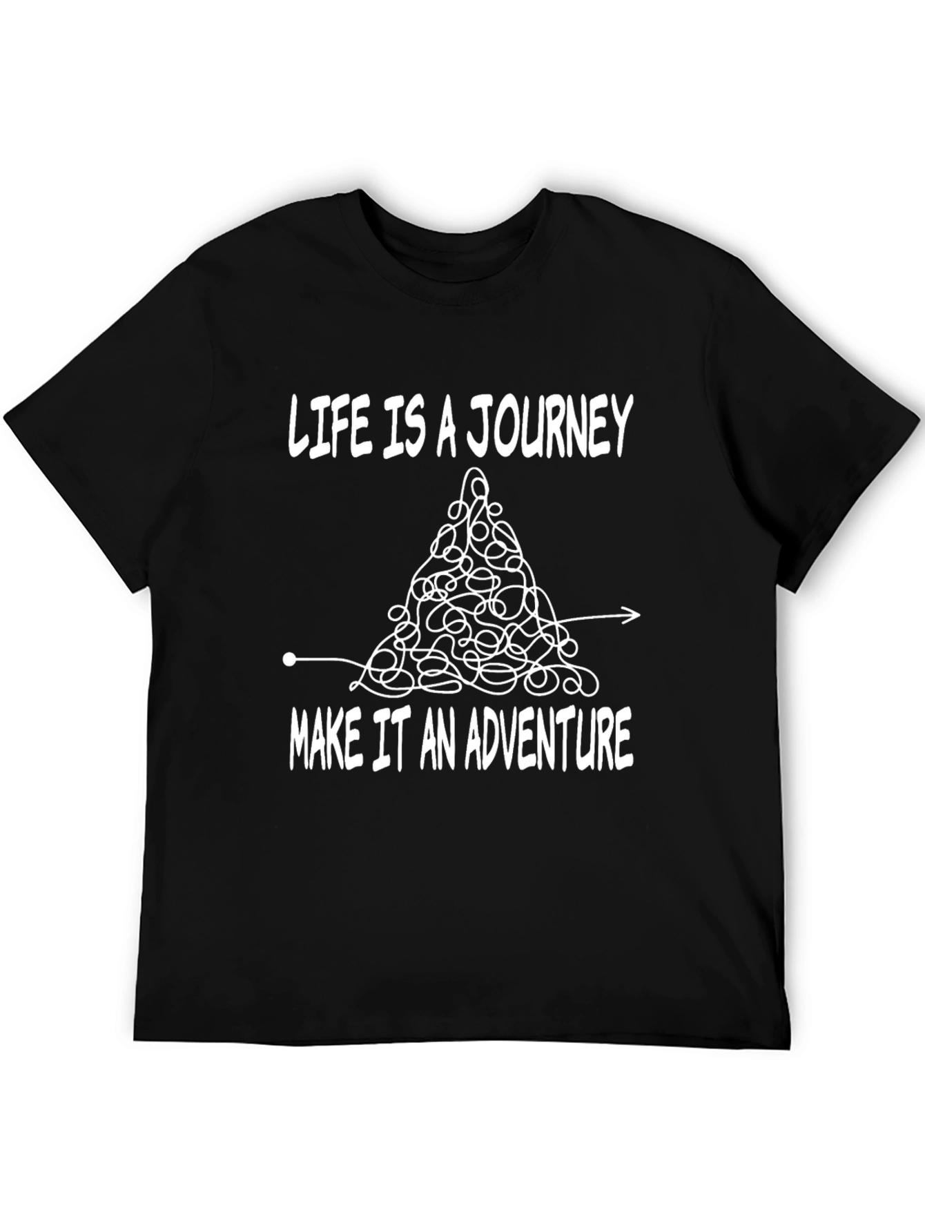 Life is a Journey T-Shirt - Adventure Design