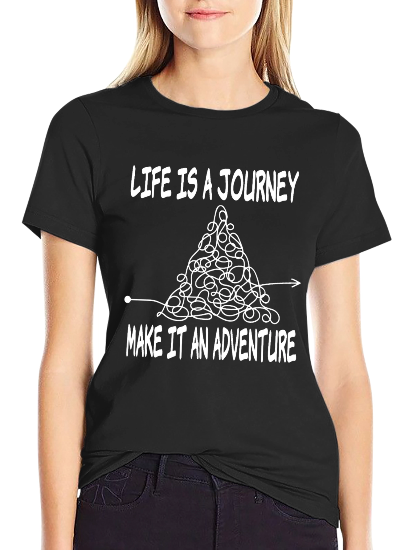 Life is a Journey T-Shirt - Adventure Design