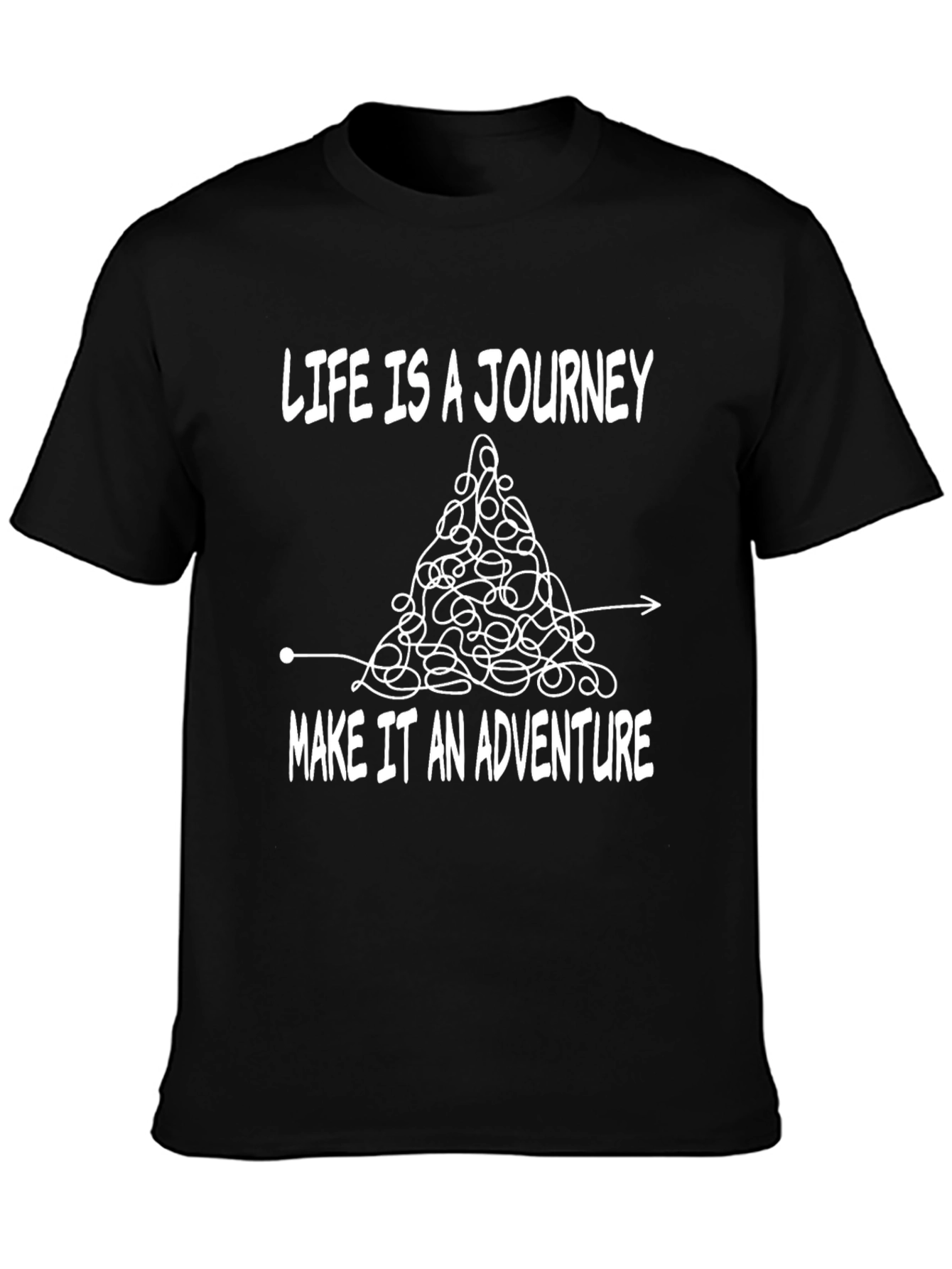 Life is a Journey T-Shirt - Adventure Design