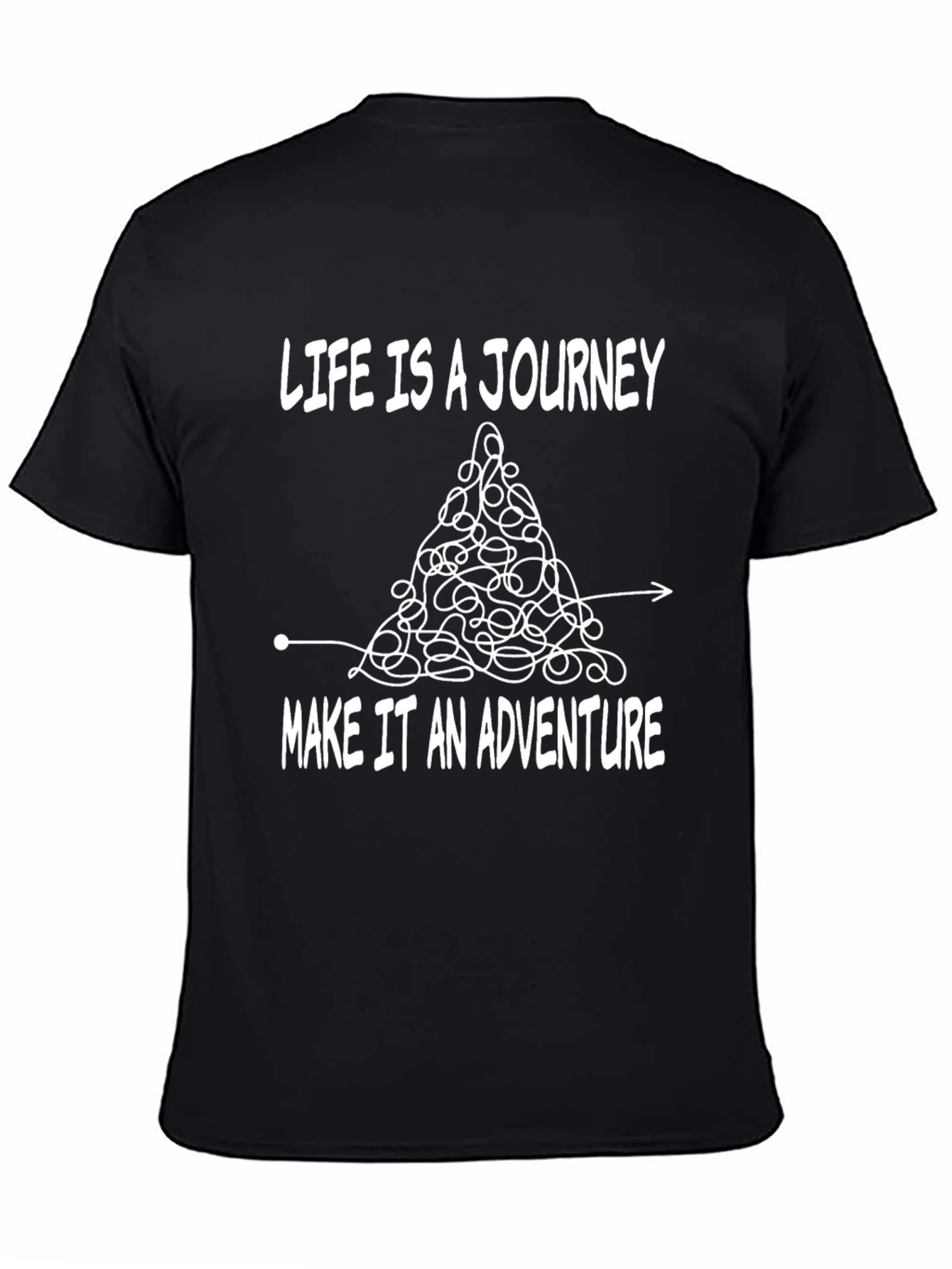 Life is a Journey T-Shirt - Adventure Design