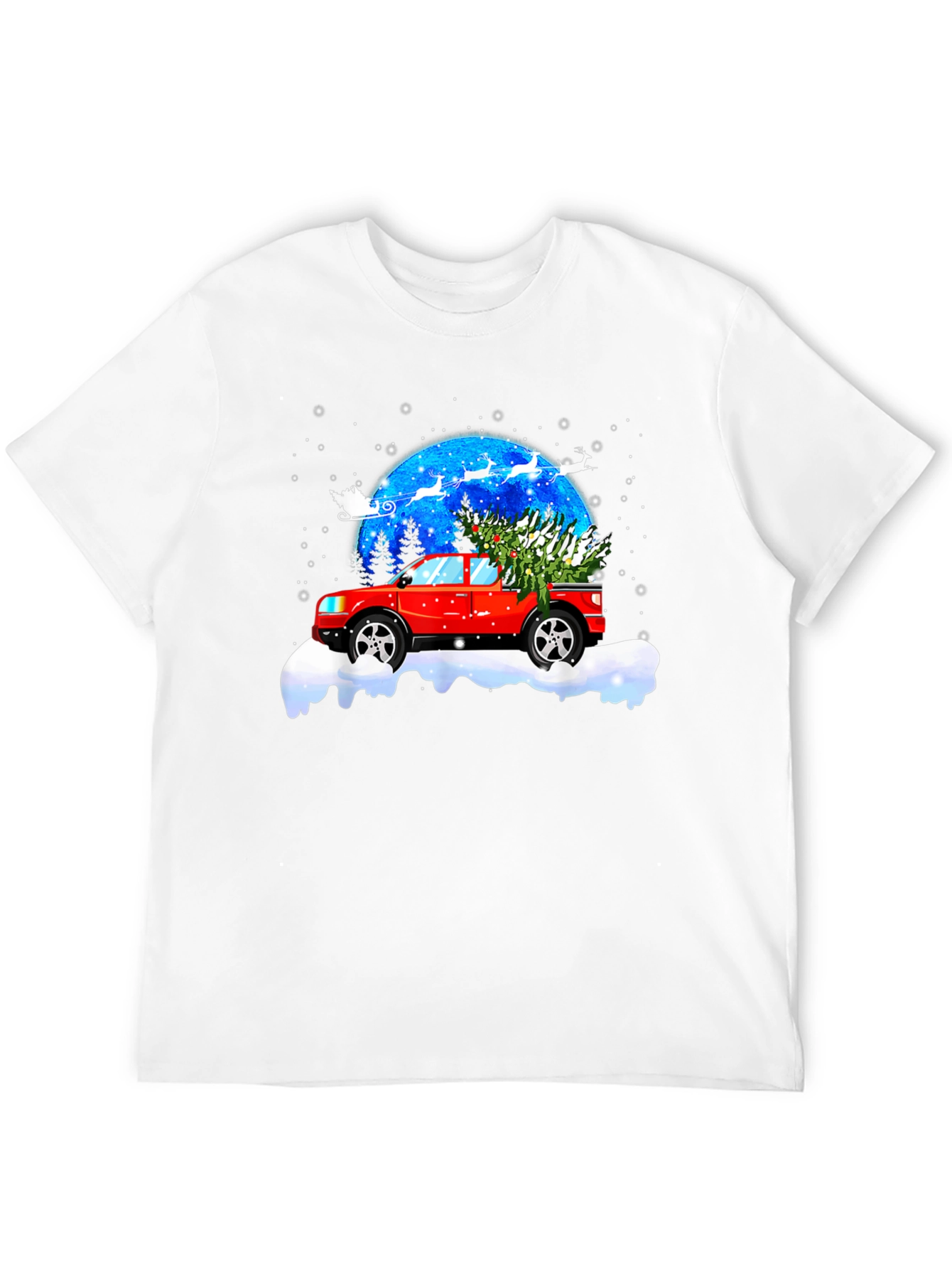 Christmas Truck Tree T-Shirt