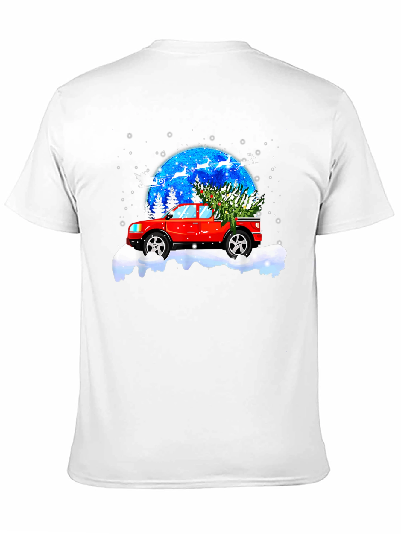 Christmas Truck Tree T-Shirt