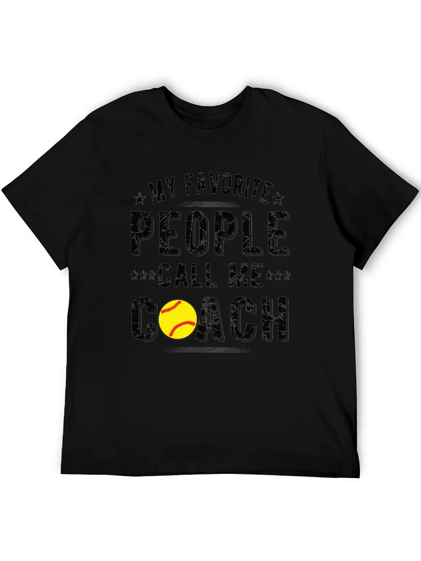 My Favorite People Call Me Coach Graphic Tee