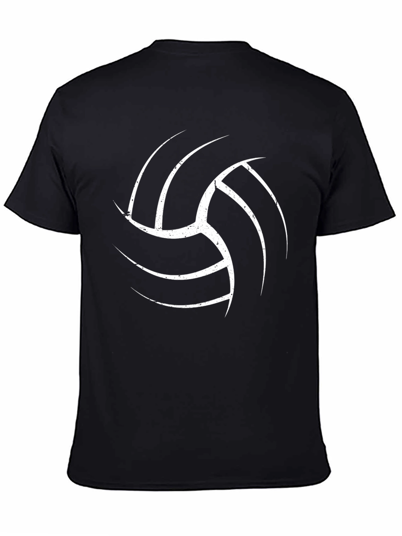Volleyball Graphic Tee - Black T-Shirt