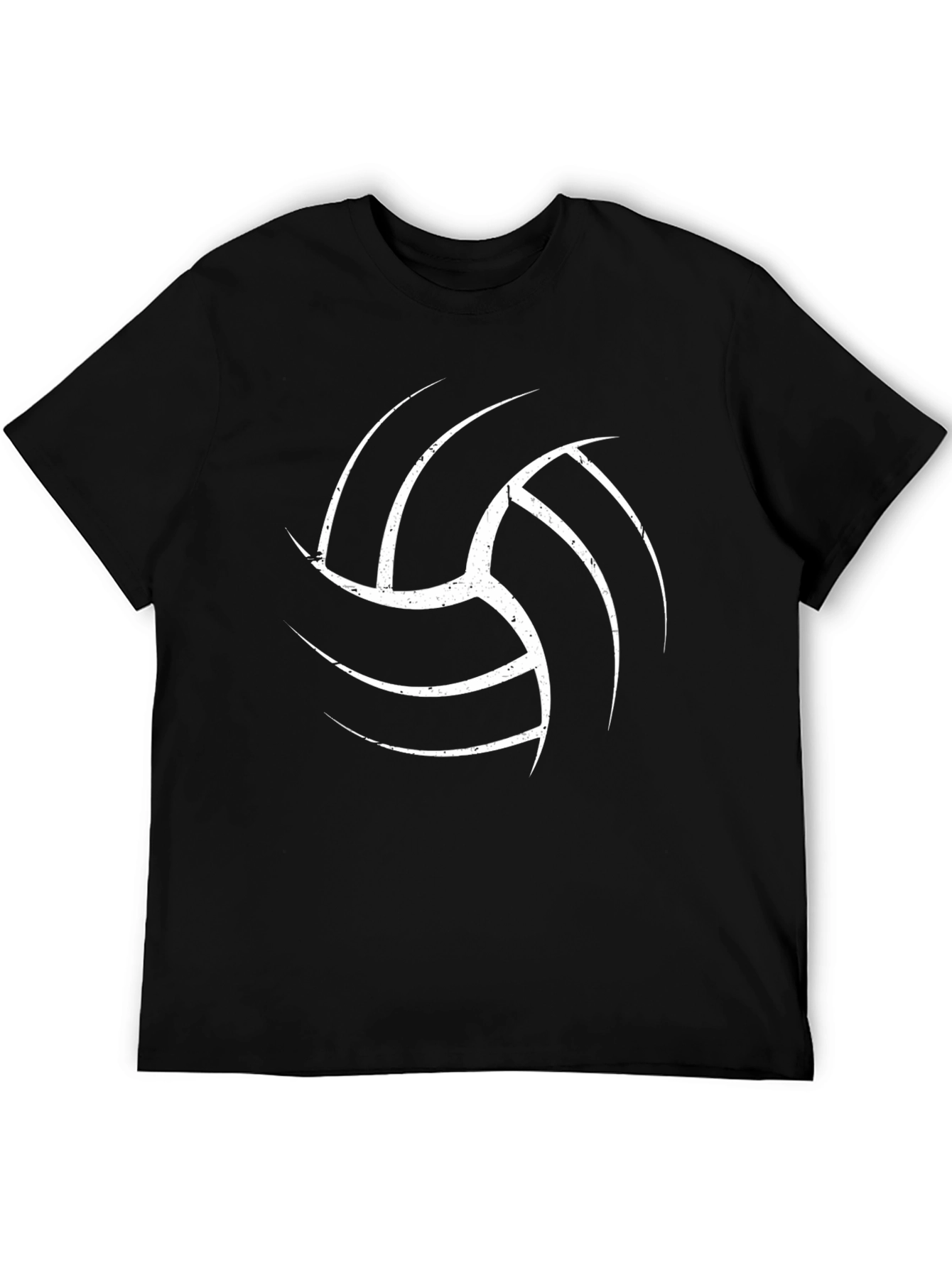 Volleyball Graphic Tee - Black T-Shirt