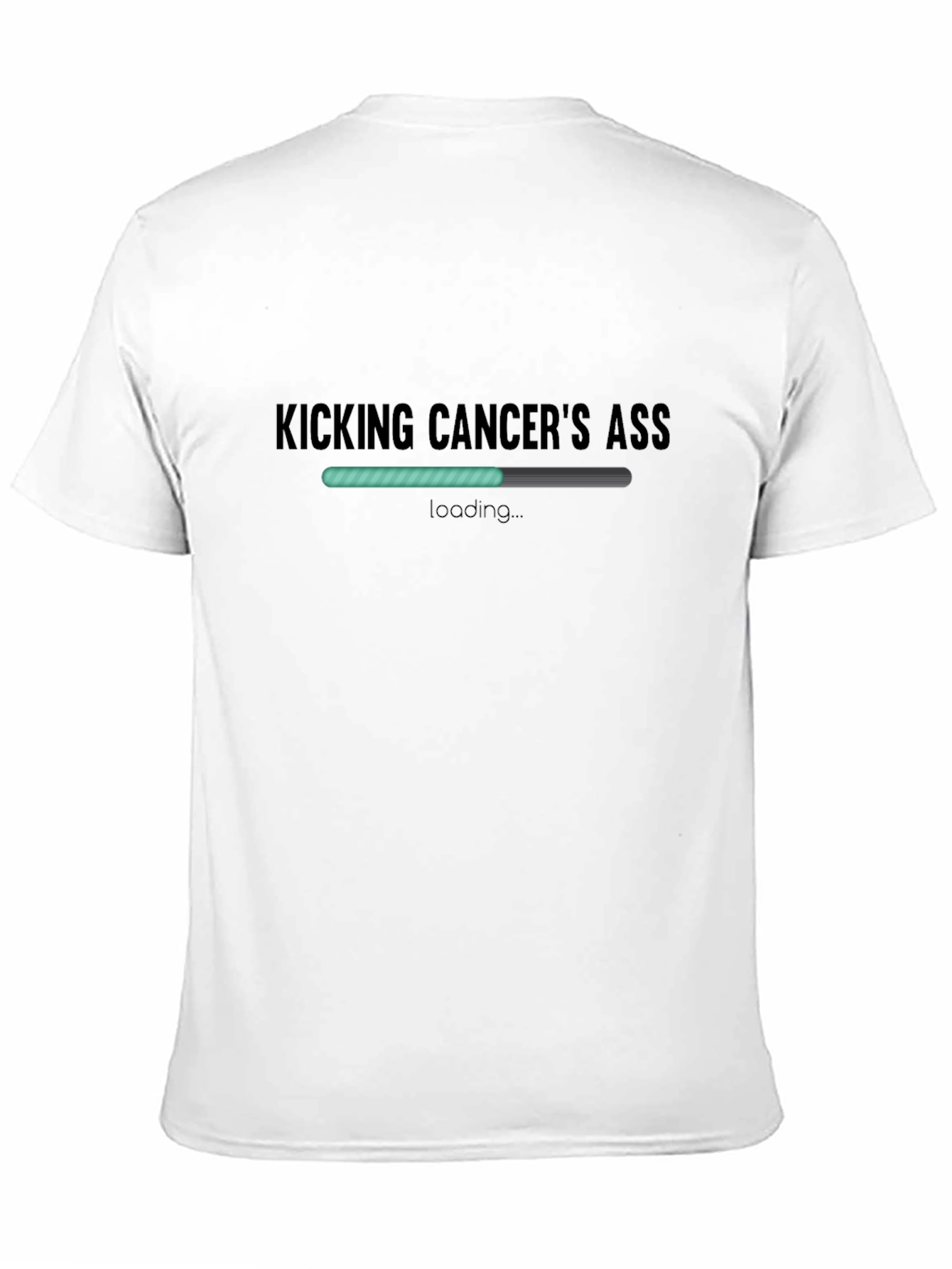 Kicking Cancers Ass Loading T-Shirt