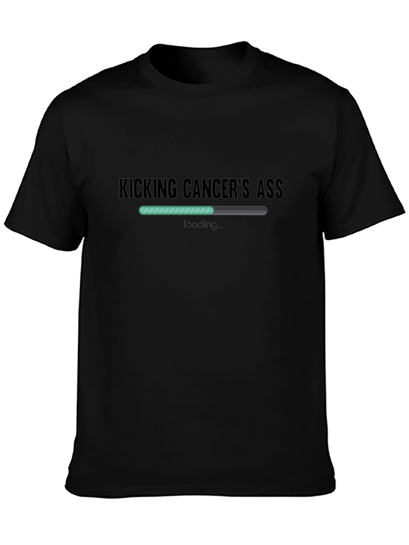 Kicking Cancers Ass Loading T-Shirt