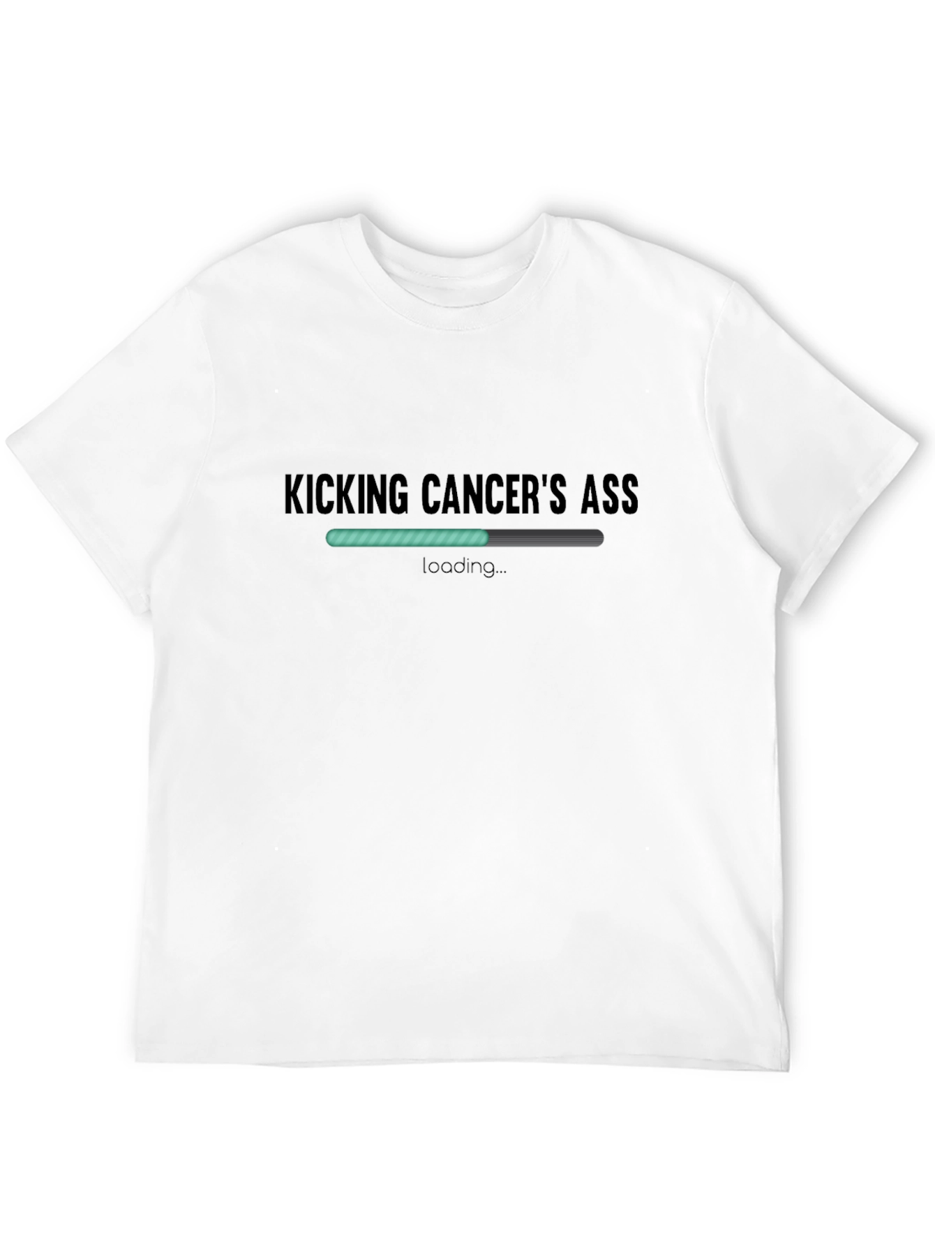 Kicking Cancers Ass Loading T-Shirt