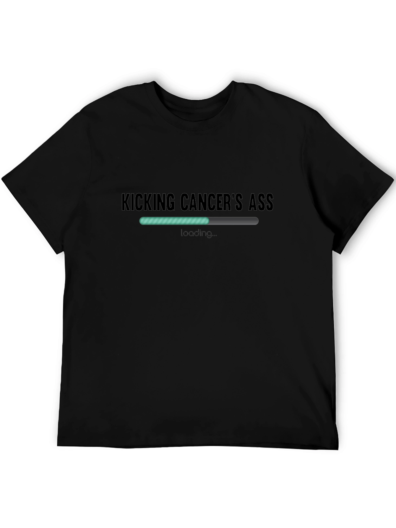 Kicking Cancers Ass Loading T-Shirt