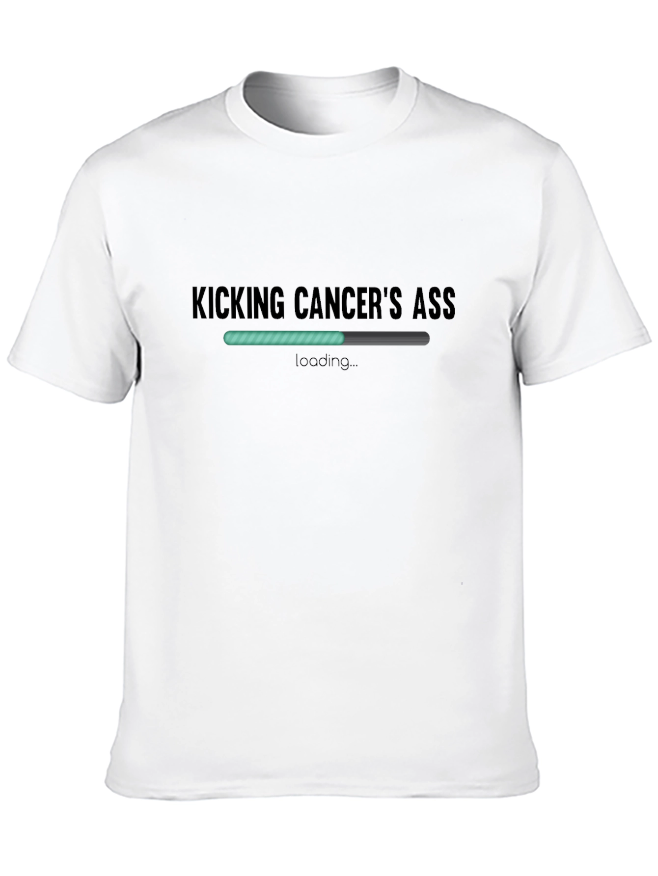 Kicking Cancers Ass Loading T-Shirt