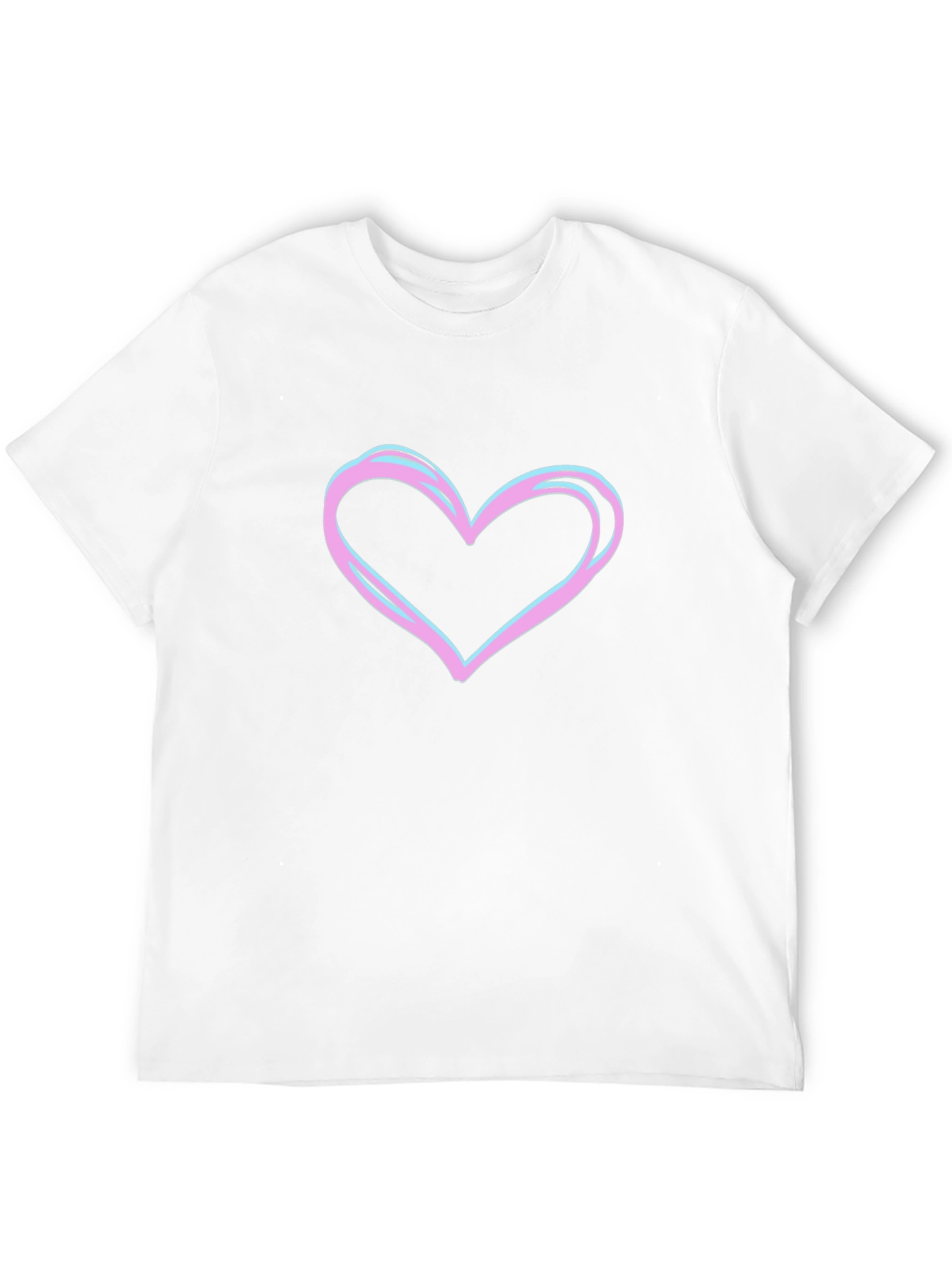 Heart Graphic Tee - Stylish Casual Wear
