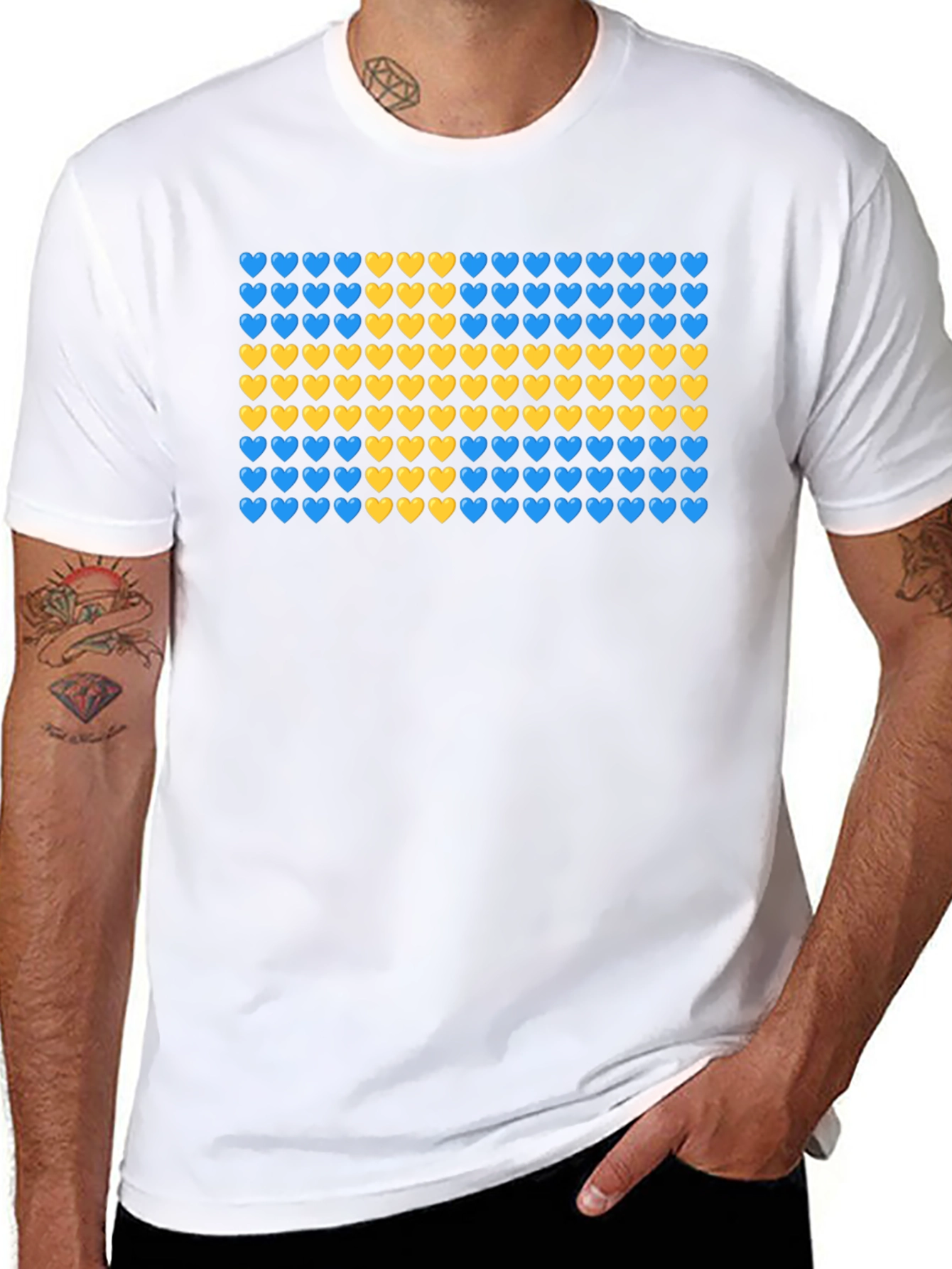 Sweden Heart Flag T-Shirt - Stylish Country Pride Tee
