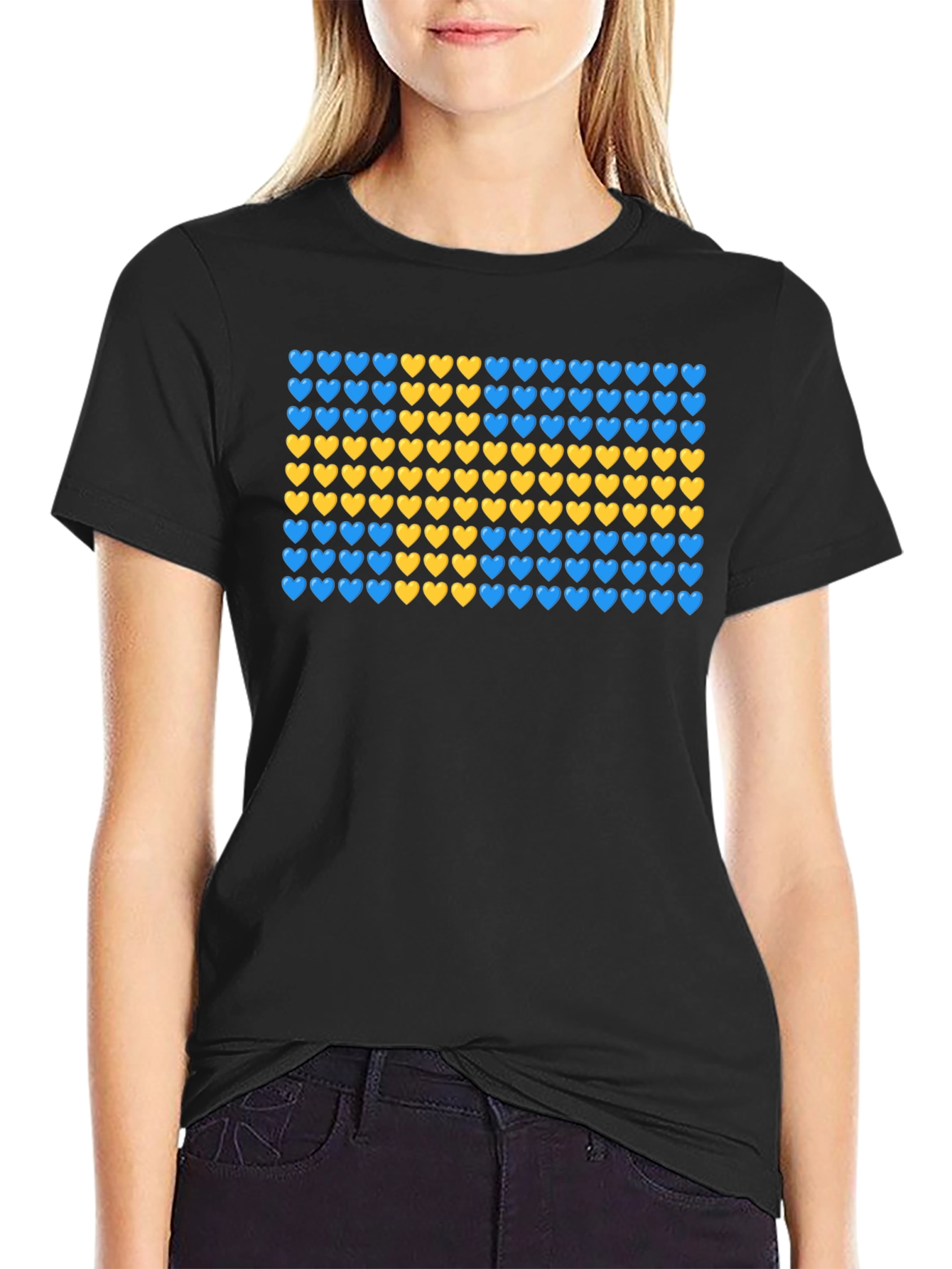 Sweden Heart Flag T-Shirt - Stylish Country Pride Tee