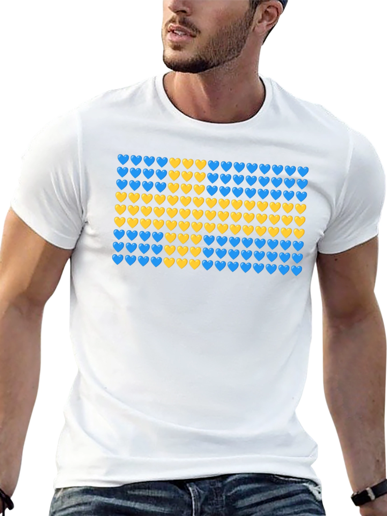 Sweden Heart Flag T-Shirt - Stylish Country Pride Tee