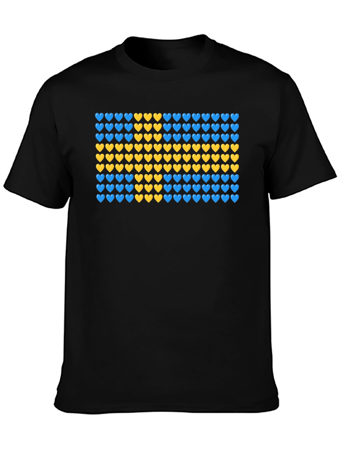 Sweden Heart Flag T-Shirt - Stylish Country Pride Tee
