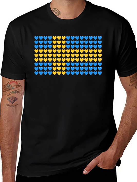 Sweden Heart Flag T-Shirt - Stylish Country Pride Tee