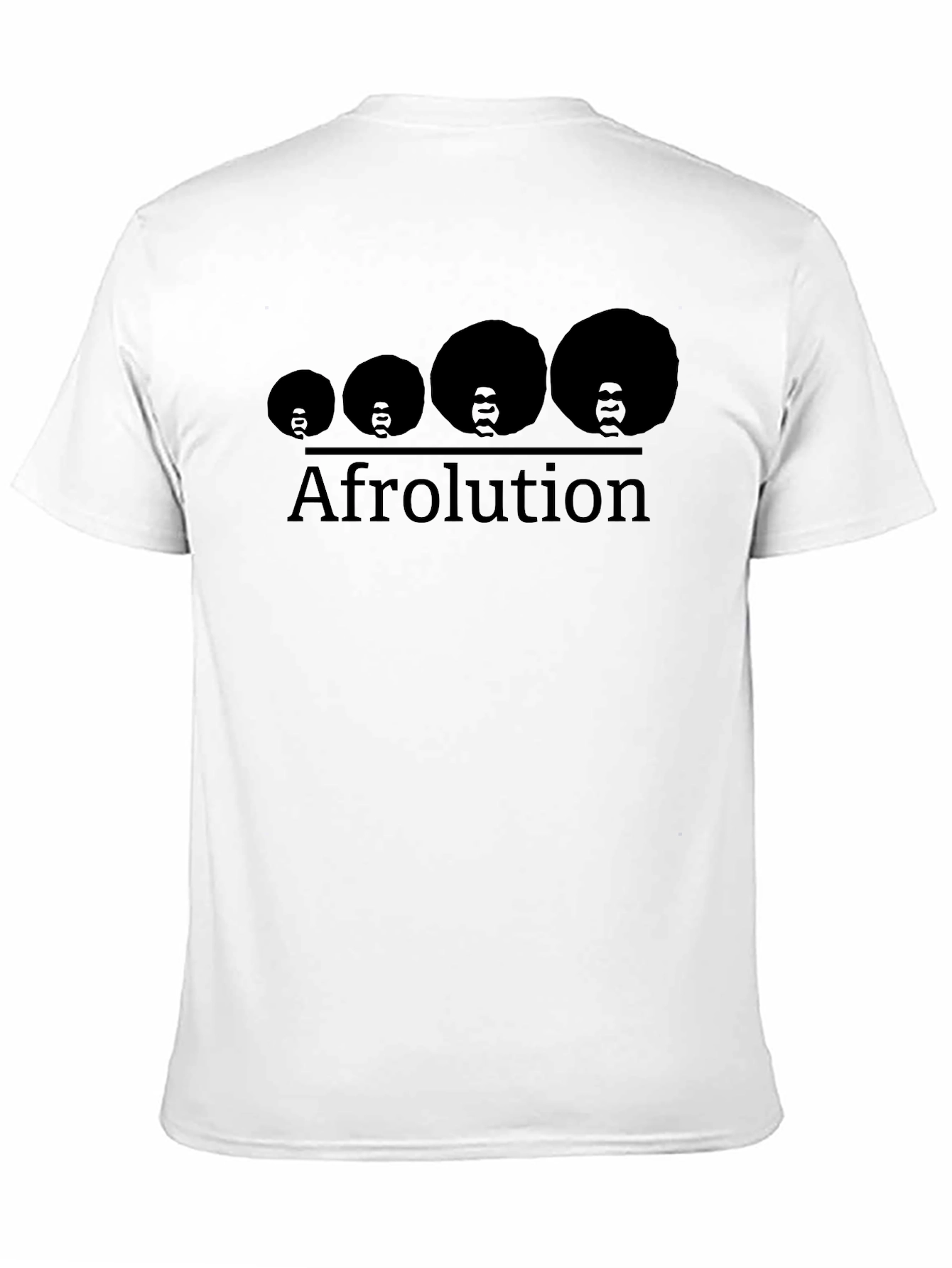 Afrolution Evolution Graphic Tee - Black