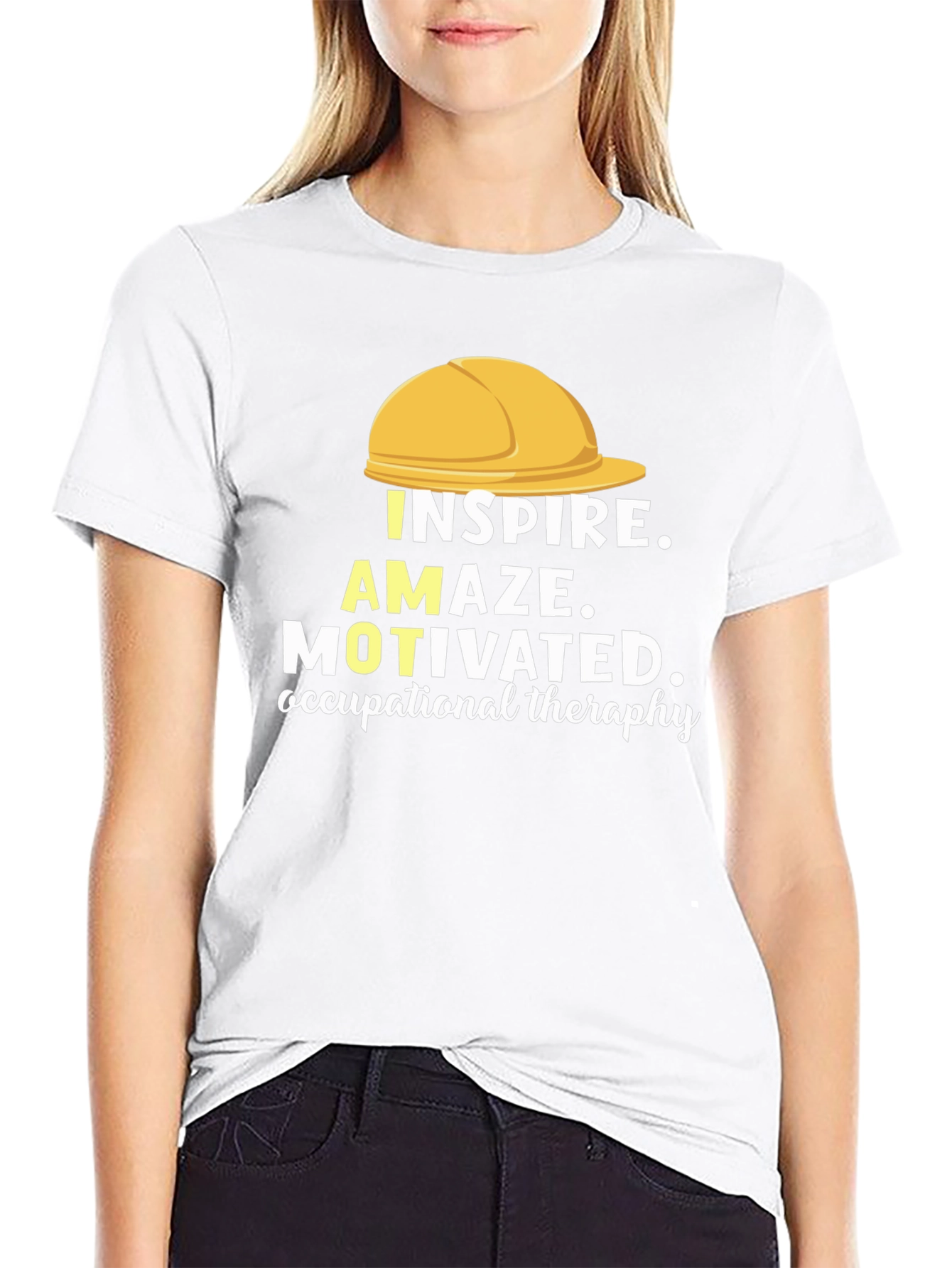 Inspire Amaze Motivated Occupational Therapy T-Shirt