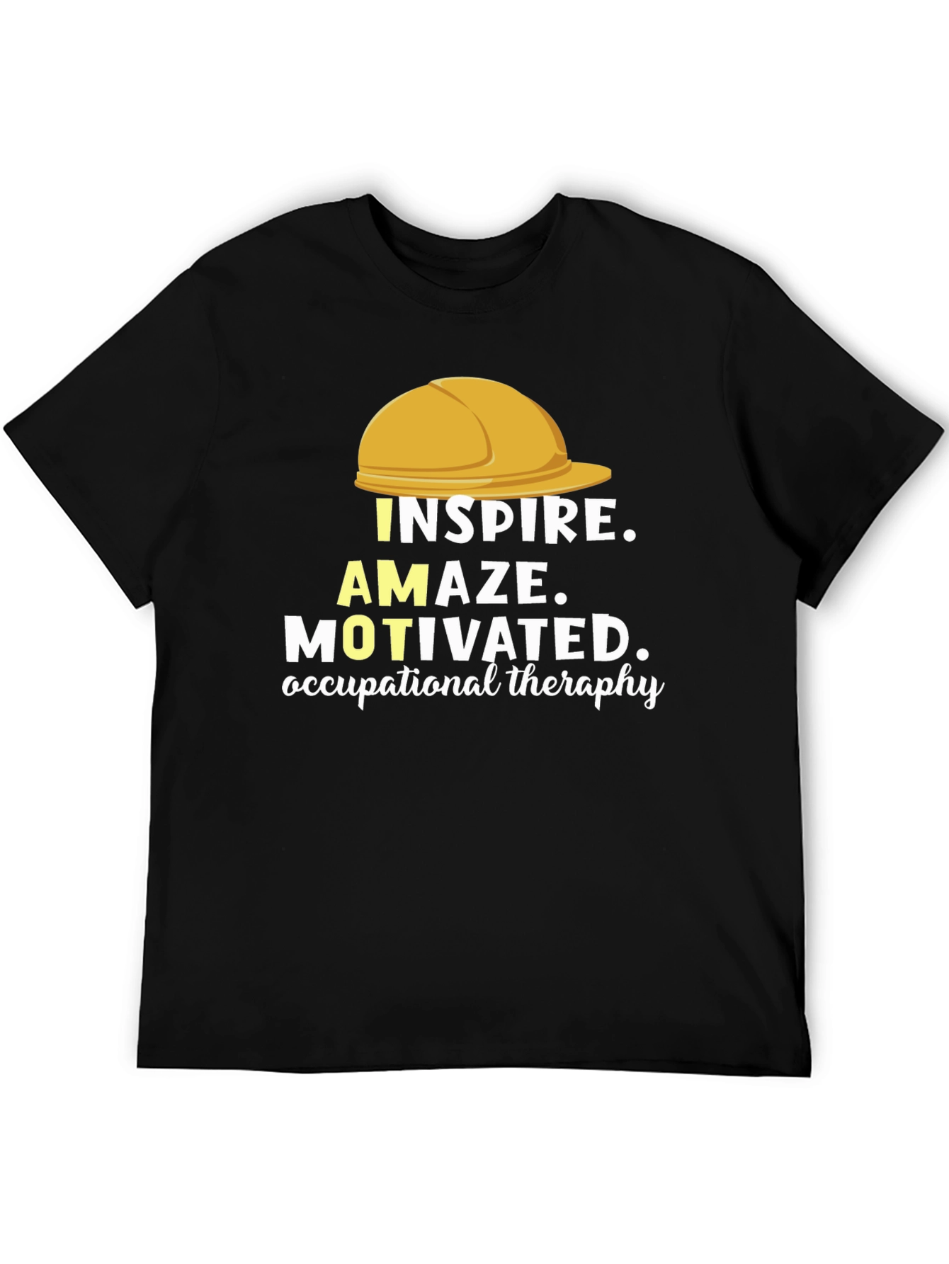 Inspire Amaze Motivated Occupational Therapy T-Shirt