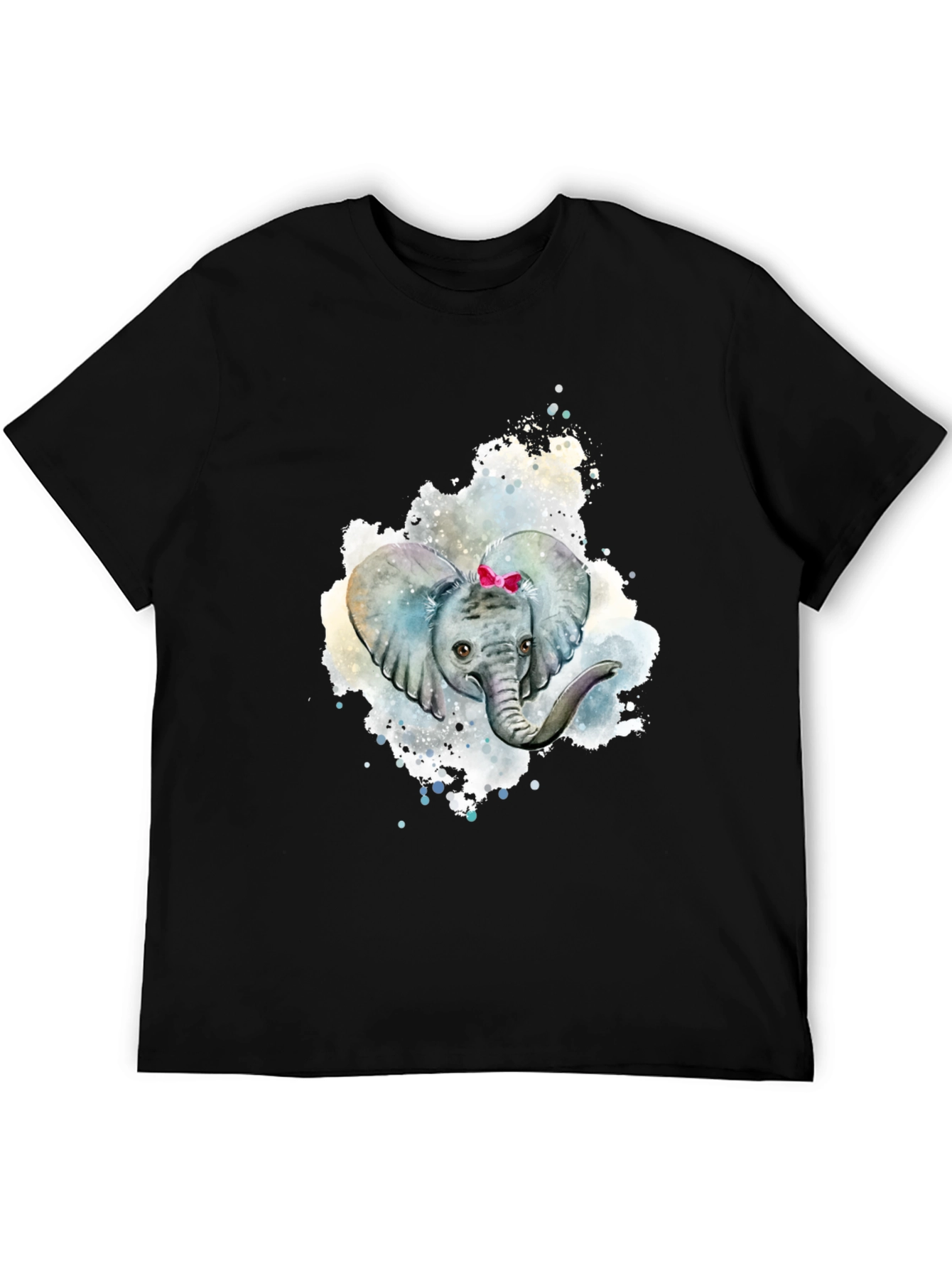 Elephant Watercolor Graphic Tee