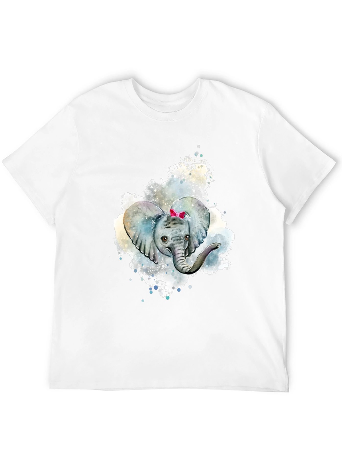 Elephant Watercolor Graphic Tee