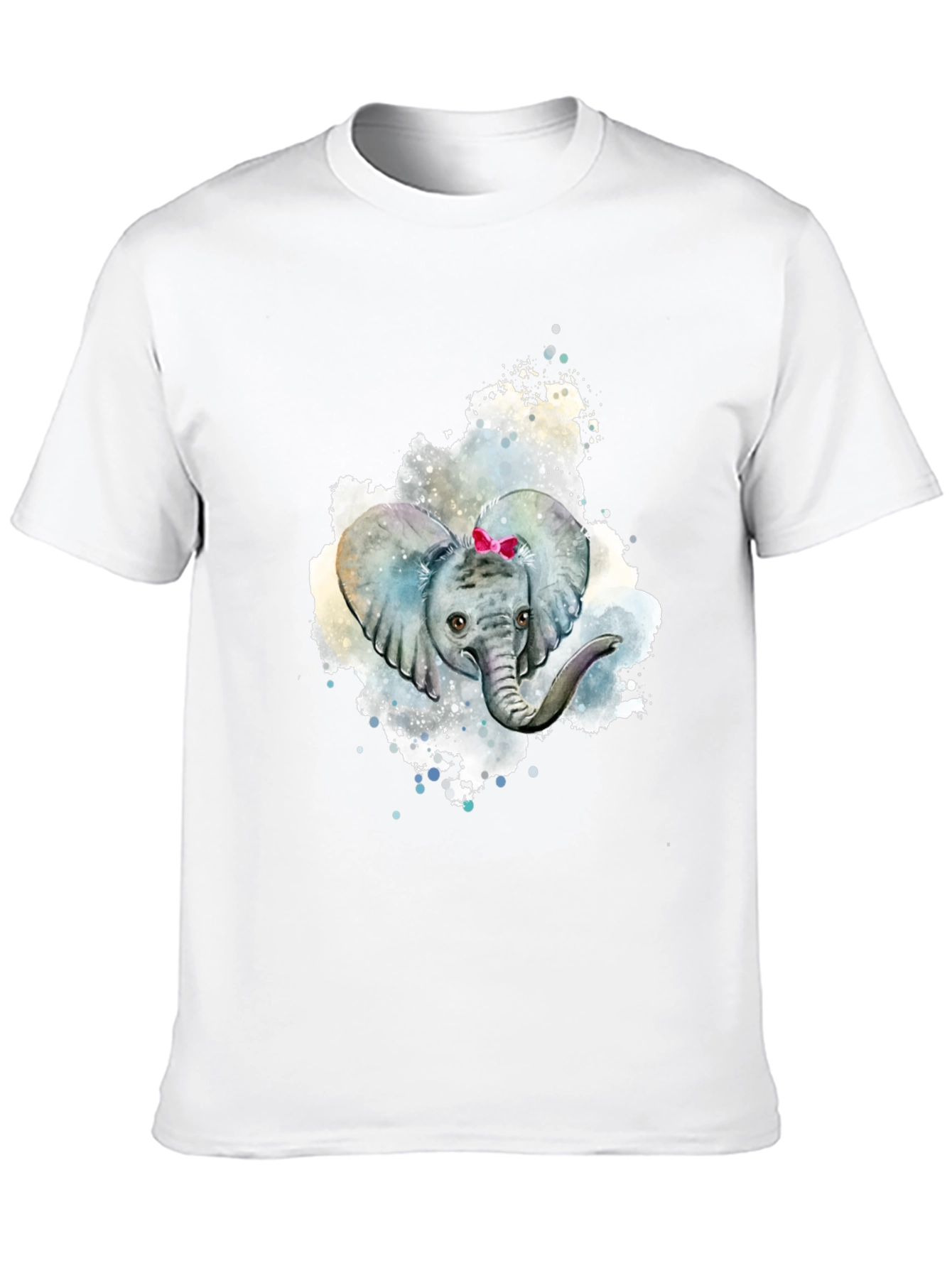 Elephant Watercolor Graphic Tee