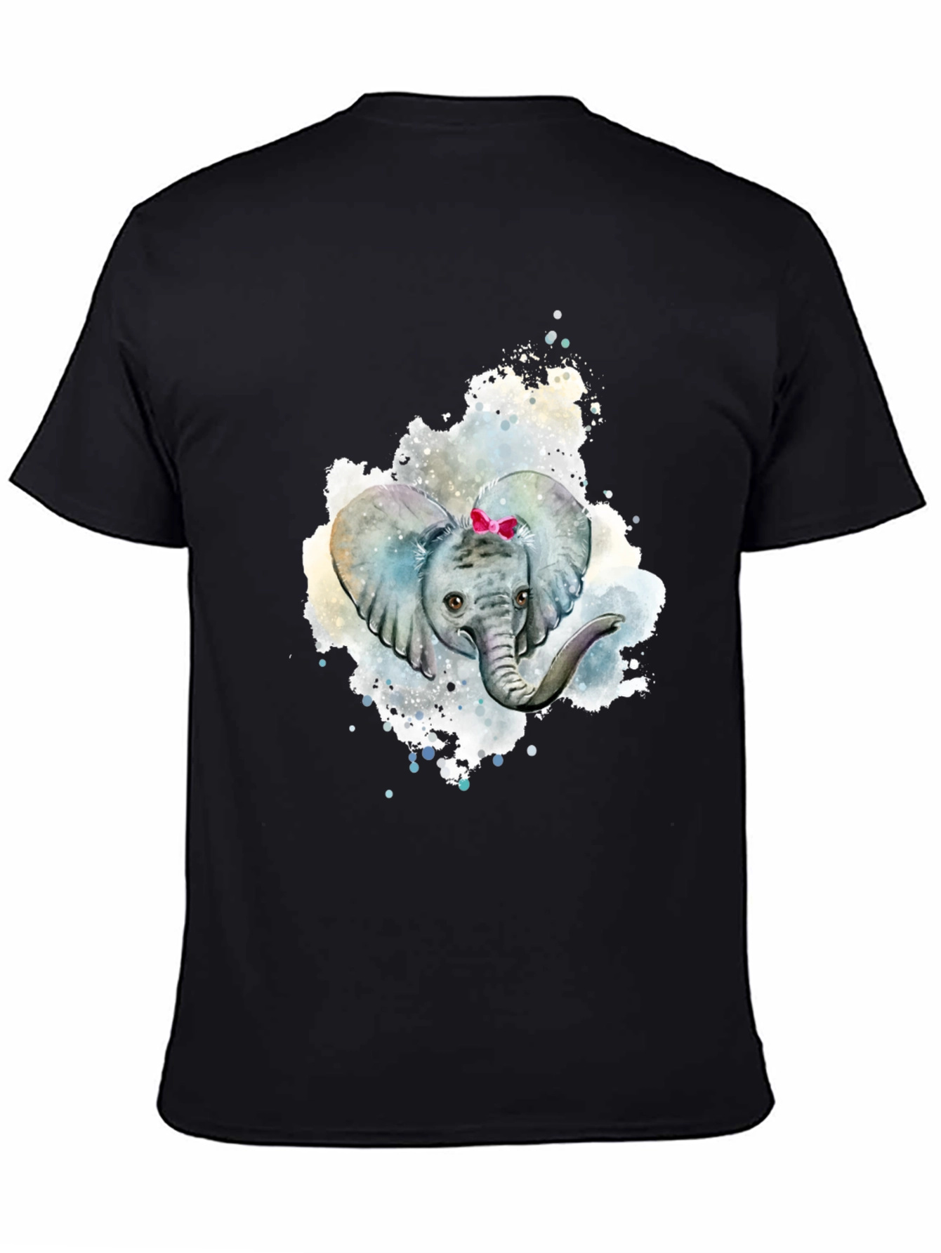 Elephant Watercolor Graphic Tee