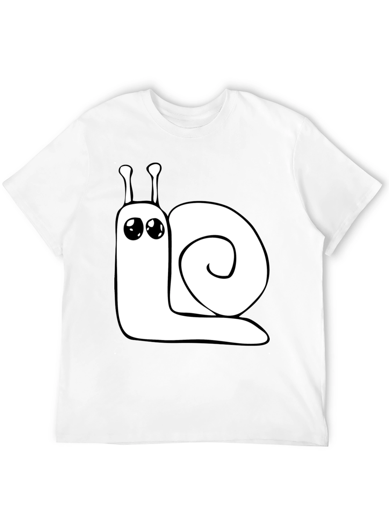 Snail Graphic T-Shirt - Soft Cotton Tee