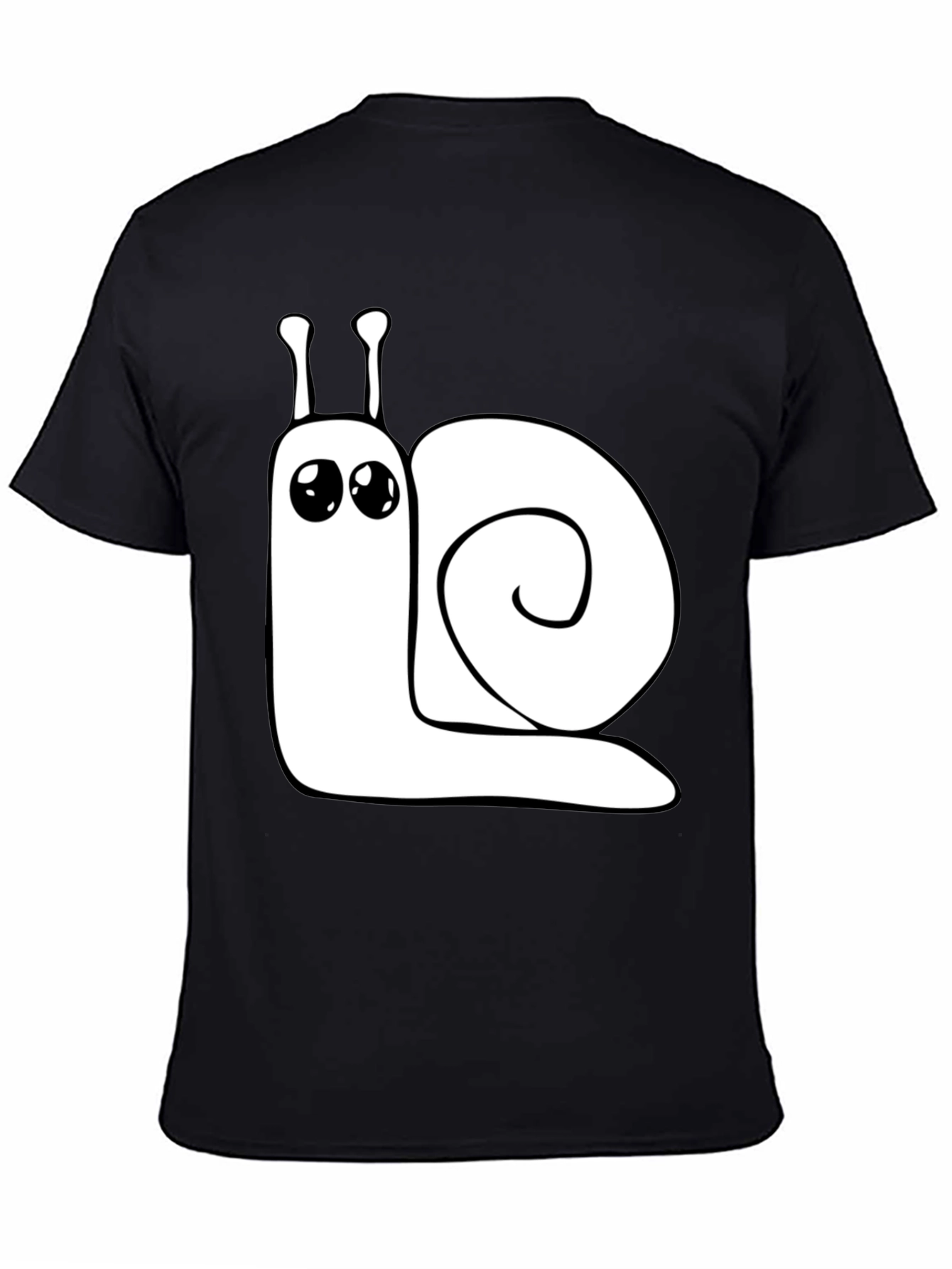 Snail Graphic T-Shirt - Soft Cotton Tee