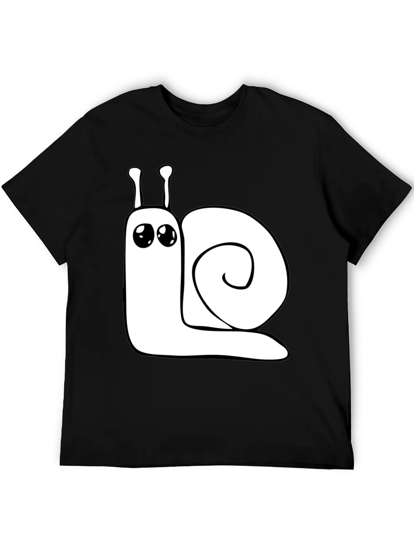 Snail Graphic T-Shirt - Soft Cotton Tee
